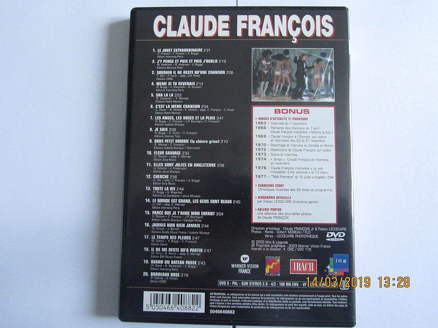 Francois,Claude - Hits & Legende Vol. 3