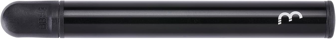 BBB Cycling SingleShot Mini Pump Bike I 160mm Small Bike Pump Lightweight I 30 cc Bike Pump Presta Valve I Tubeless Friendly Cycle Pump I BMP-101
