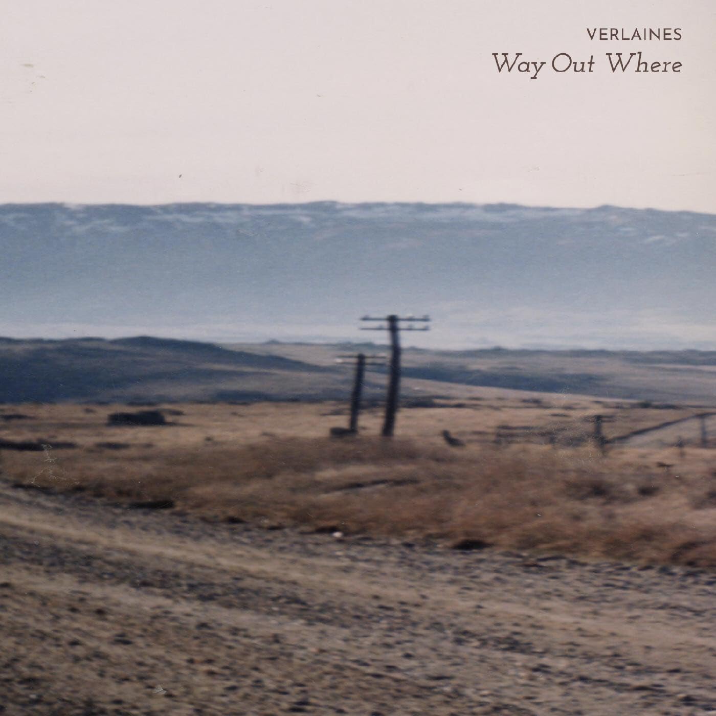 Verlaines, The - Way Out Where TRANSPARENT BLACK Transparent Black RSD 2024