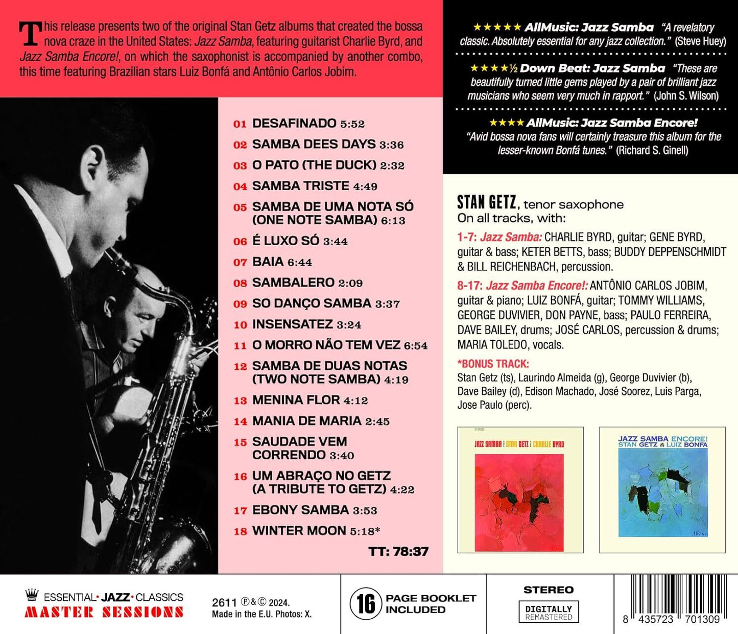 Jazz Samba + Jazz Samba Encore!