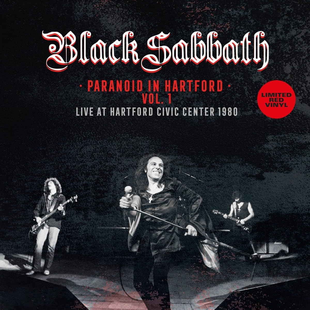 Black Sabbath - Paranoid In Hartford Volume 1: Live At Hartford Civic Center, Hartford Connecticut August 10th 1980 (red vinyl)