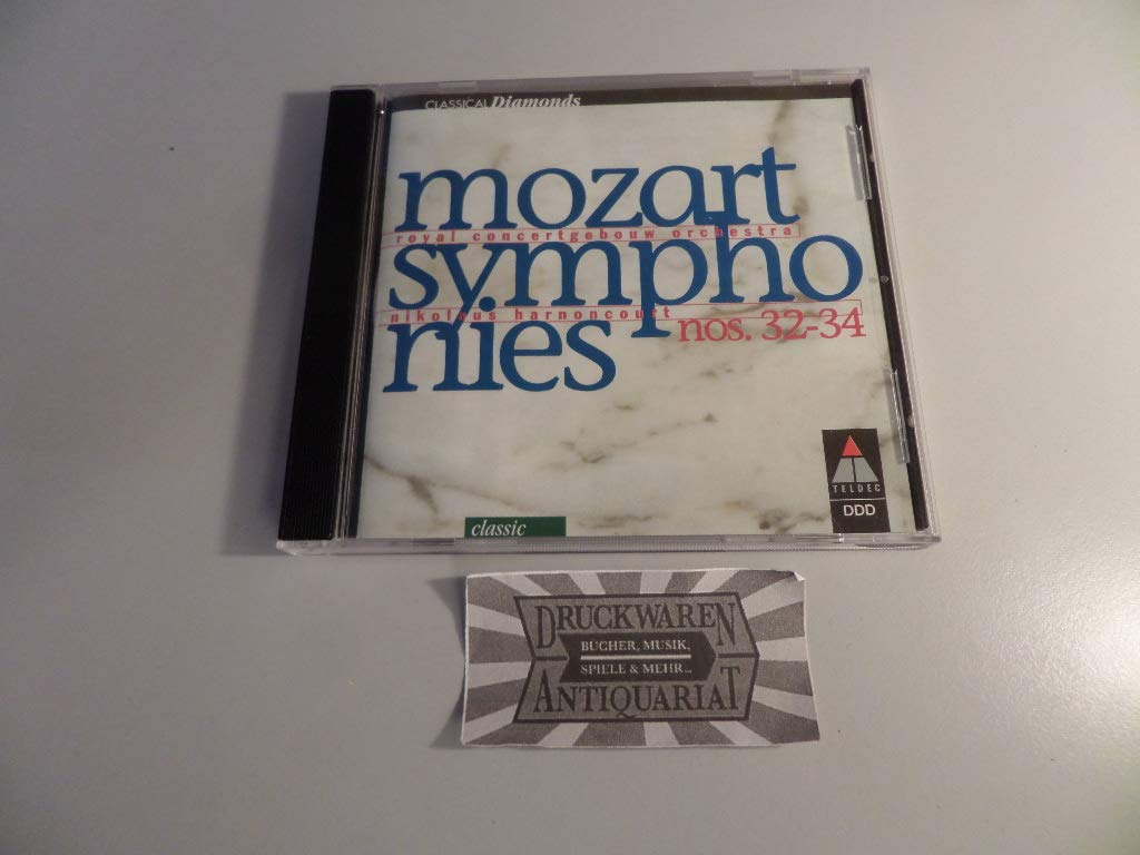 Mozart Symphonies NOS 32-34