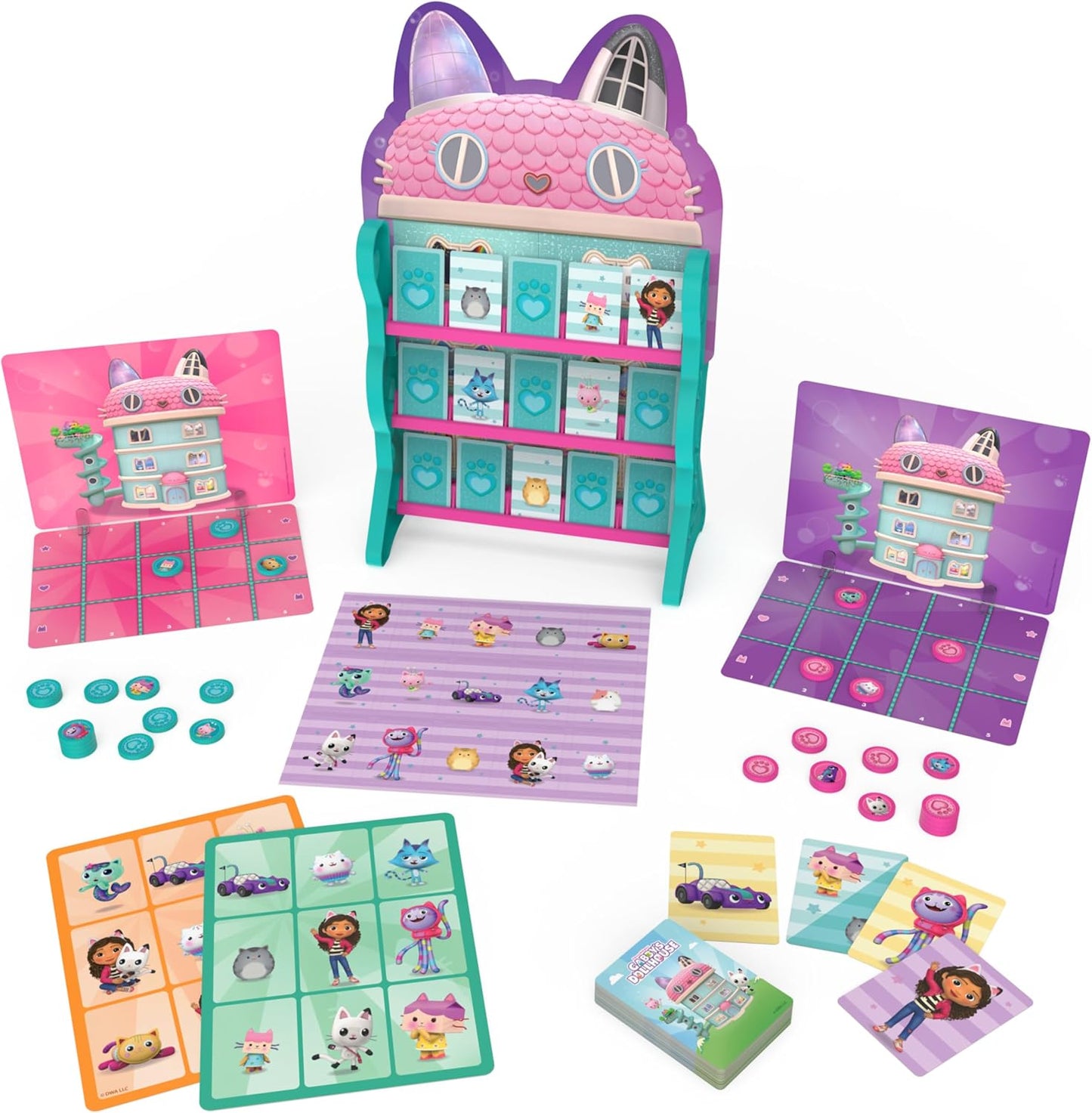 Gabby's Poppenhuis - Spellenpakket met 8 spellen