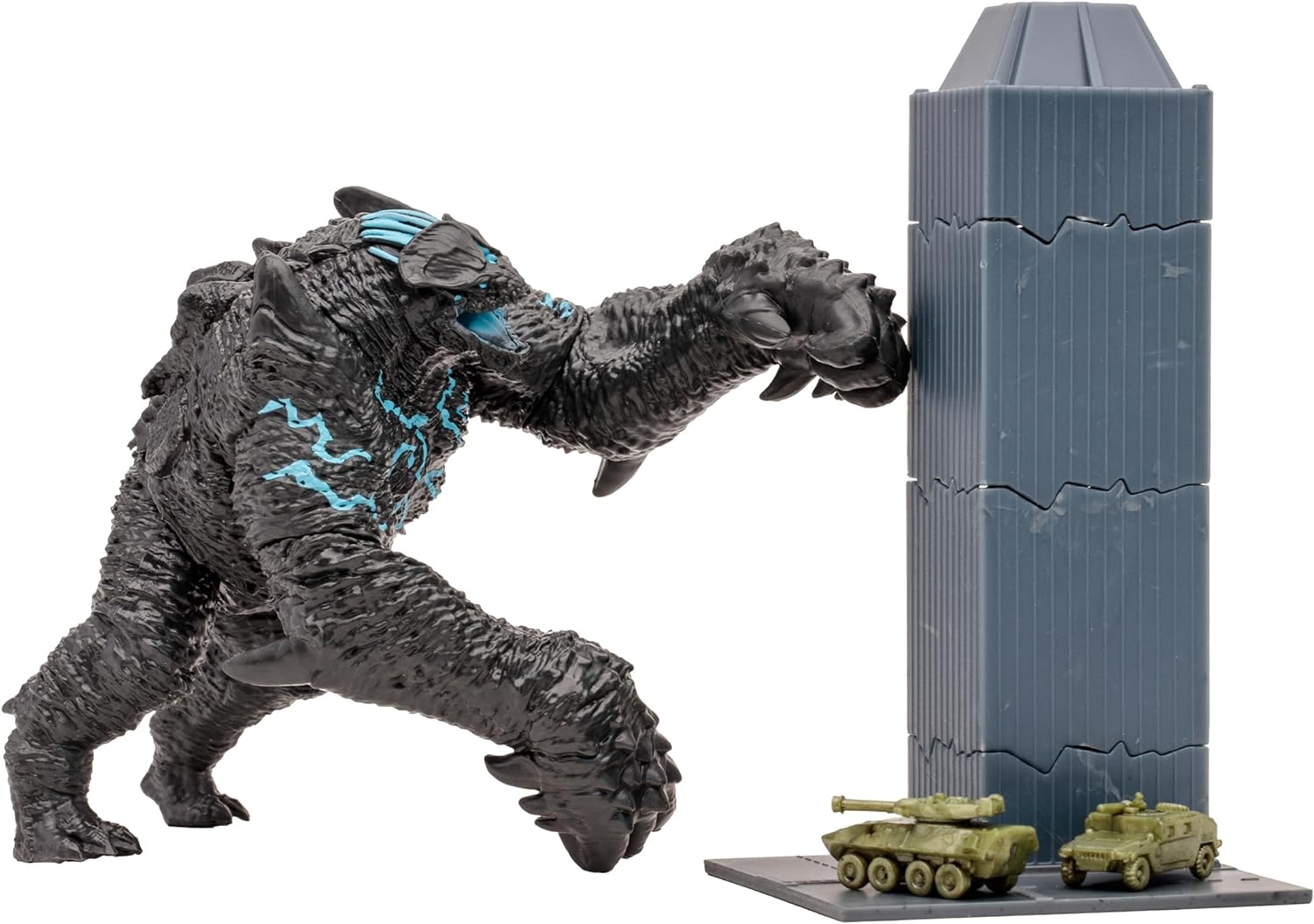 Pacific Rim McFarlane 4" Leatherback (Kaiju) Figure Playset & Comic