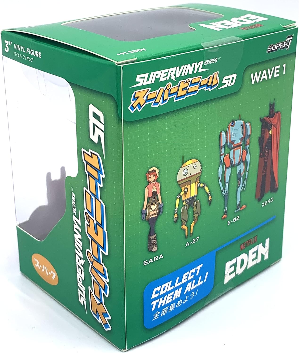 Super 7 Super7 Netflix Anime Eden Supervinyl Action Figure (3'' A-37