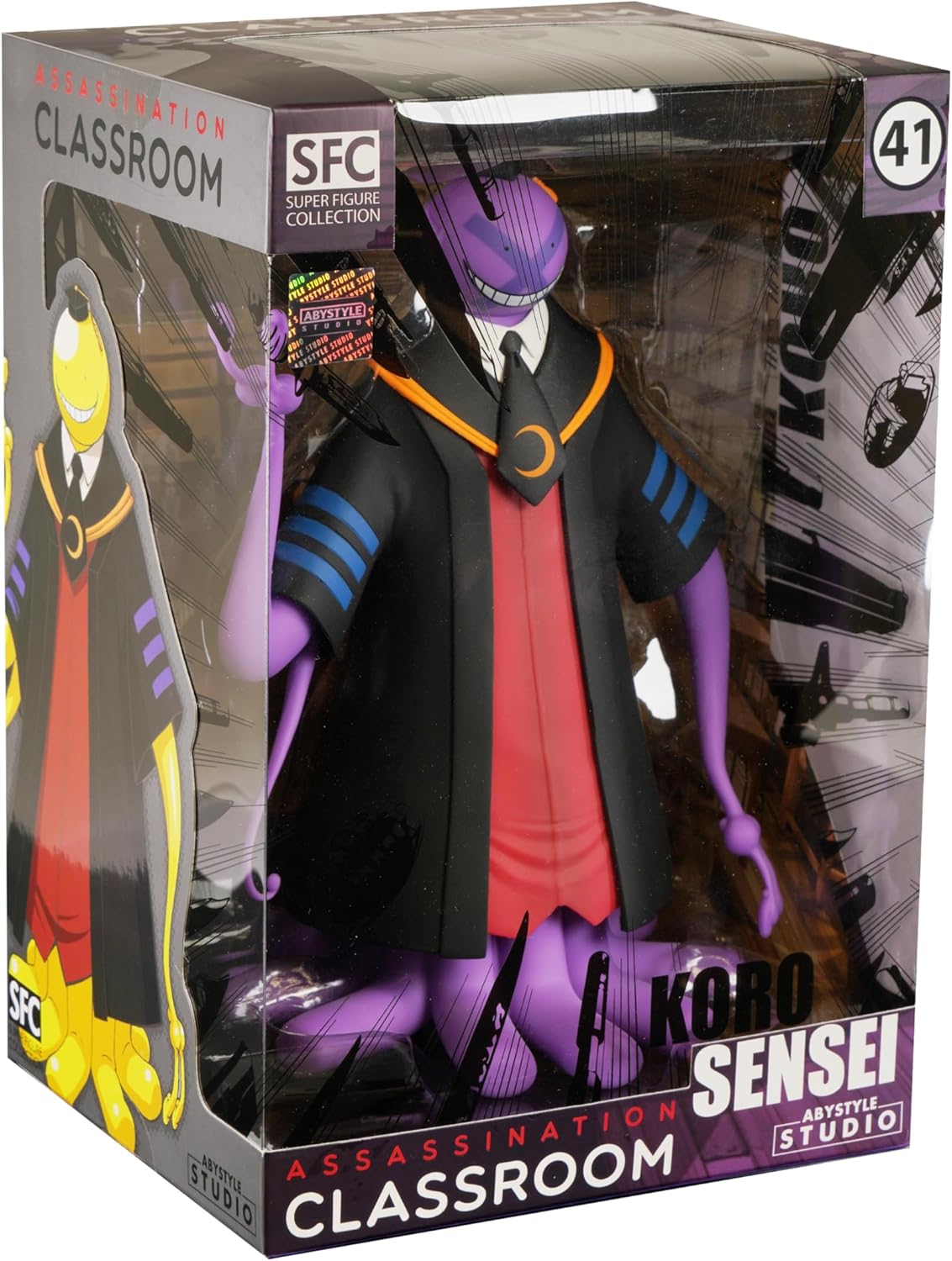 ABYstyle Studio ABYstyle Assassination Classroom Koro Sensei Purple Figure