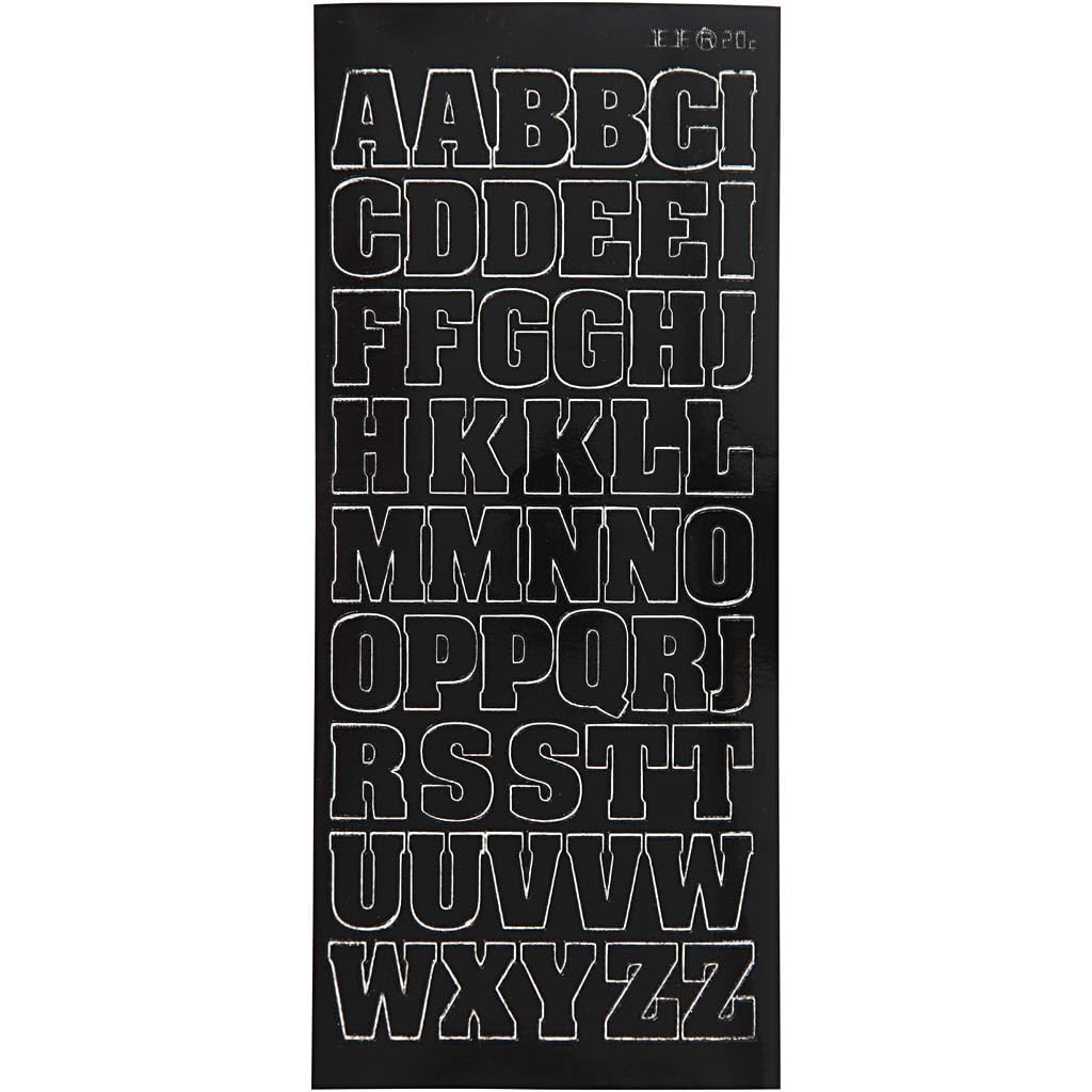 Creativ Stickers, Black, One Size