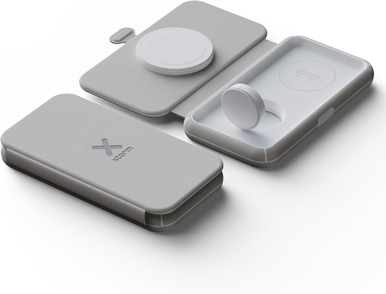 Xtorm - Foldable Wireless Travel Charger 3In1 - 15W