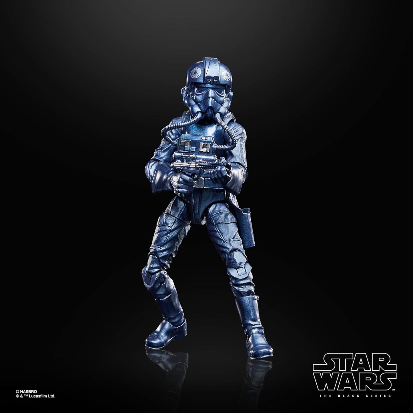 Star Wars the Black Series Carbonized Collection Emperor’s Royal Guard and TIE Fighter Pilot, 6 Inch Action Figures Pack of 2