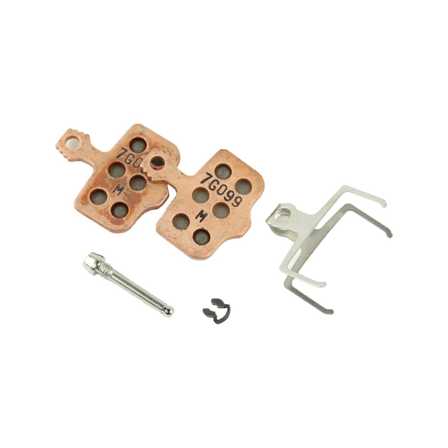 SRAM Disc Brake Pads Small Sintered/Steel (Heavy Duty) 2 Piece Road/Elixir/Db/Level B1 (2020+)
