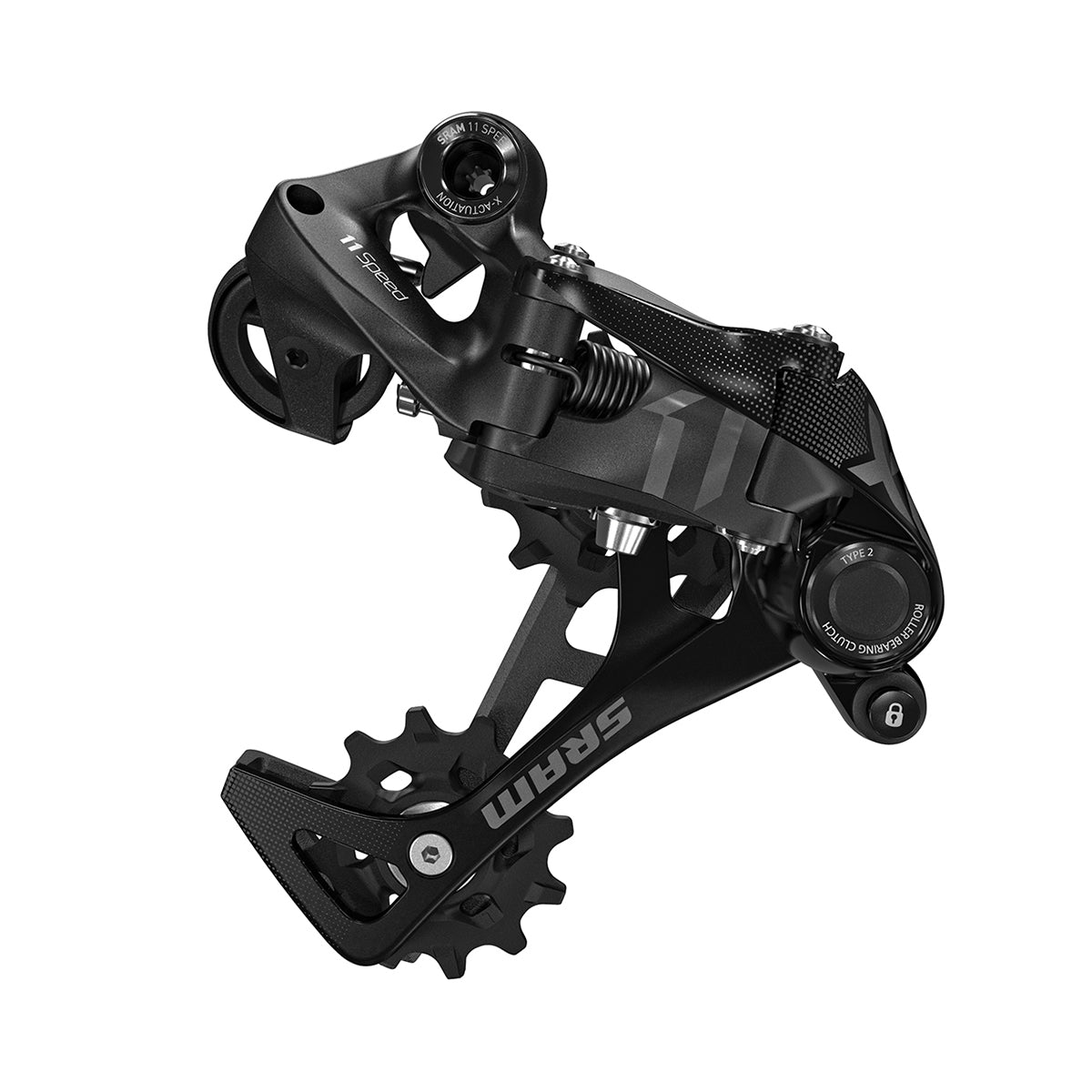 SRAM X01 Rear Derailleur Type 2.1- 11 Speed Black Black 11 Speed