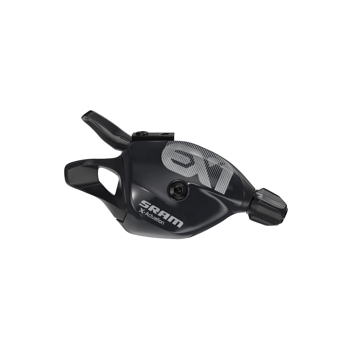 SRAM Shifter EX1 Trigger 8 Speed Rear W Discrete Clamp Black Black 8Speed