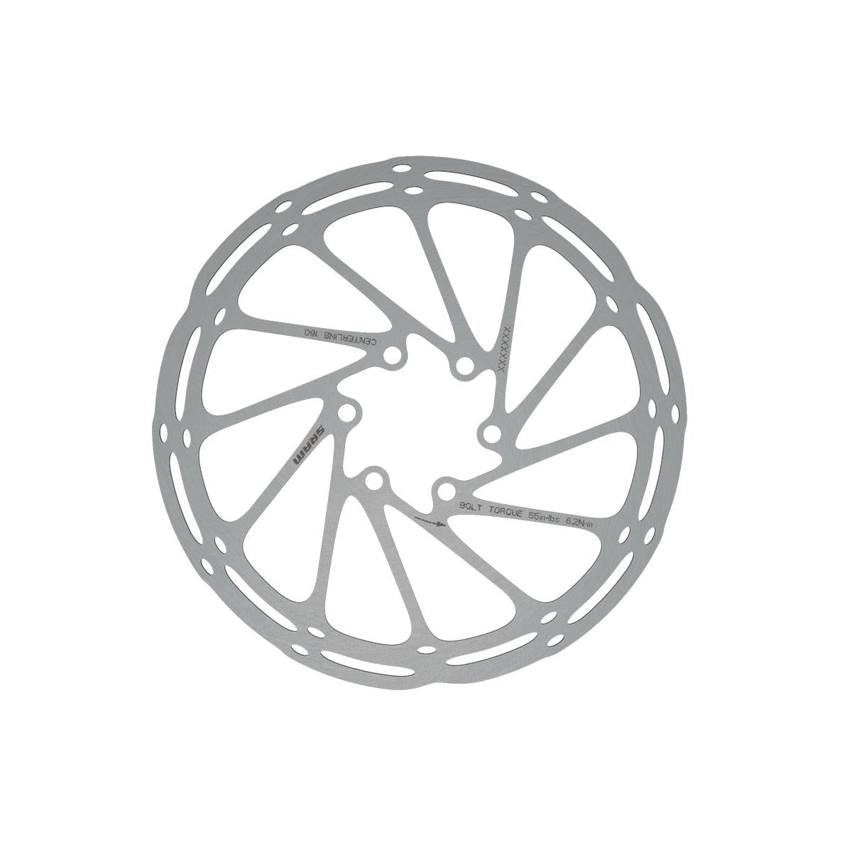 SRAM Rotor Centerline Rounded (Includes Steel Rotor Bolts) 220Mm