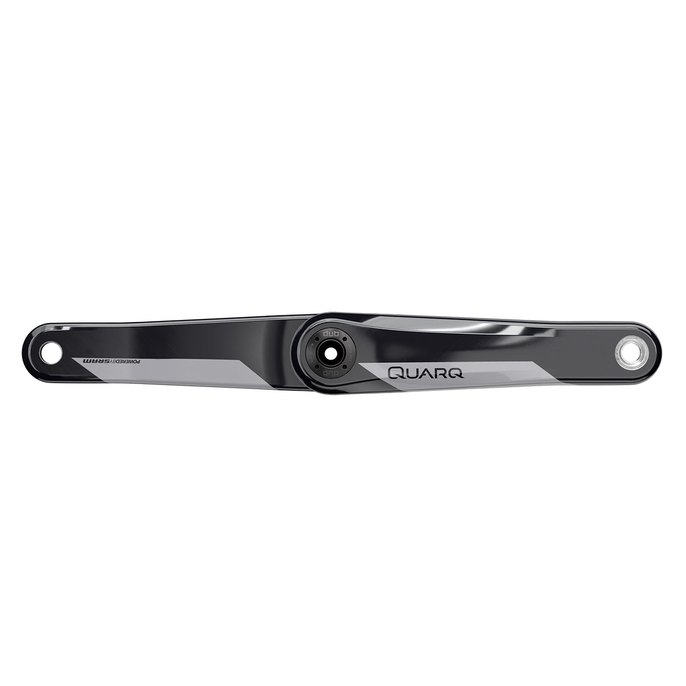 Quarq Crank Arm Assembly D2 Dub Gloss No Power (Bb/Spider/Chainrings Not Included) V2 172.5mm