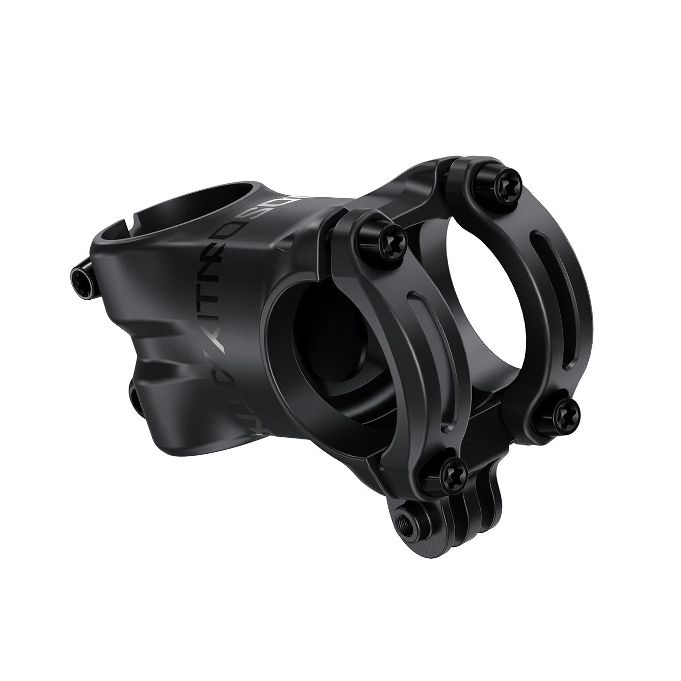 Truvativ Atmos Stem 7K 31.8Mm Clamp 6Mm Rise 1-1/8 Steerer Bead A1 Blast Black With Black Logos 60Mm