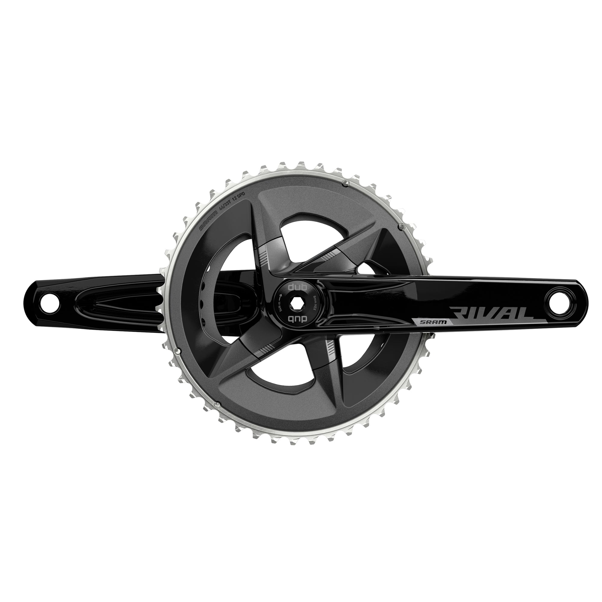 SRAM Rival Axs Crankset D1 Dub (BB Not Included) Black 172.5mm 46-33T