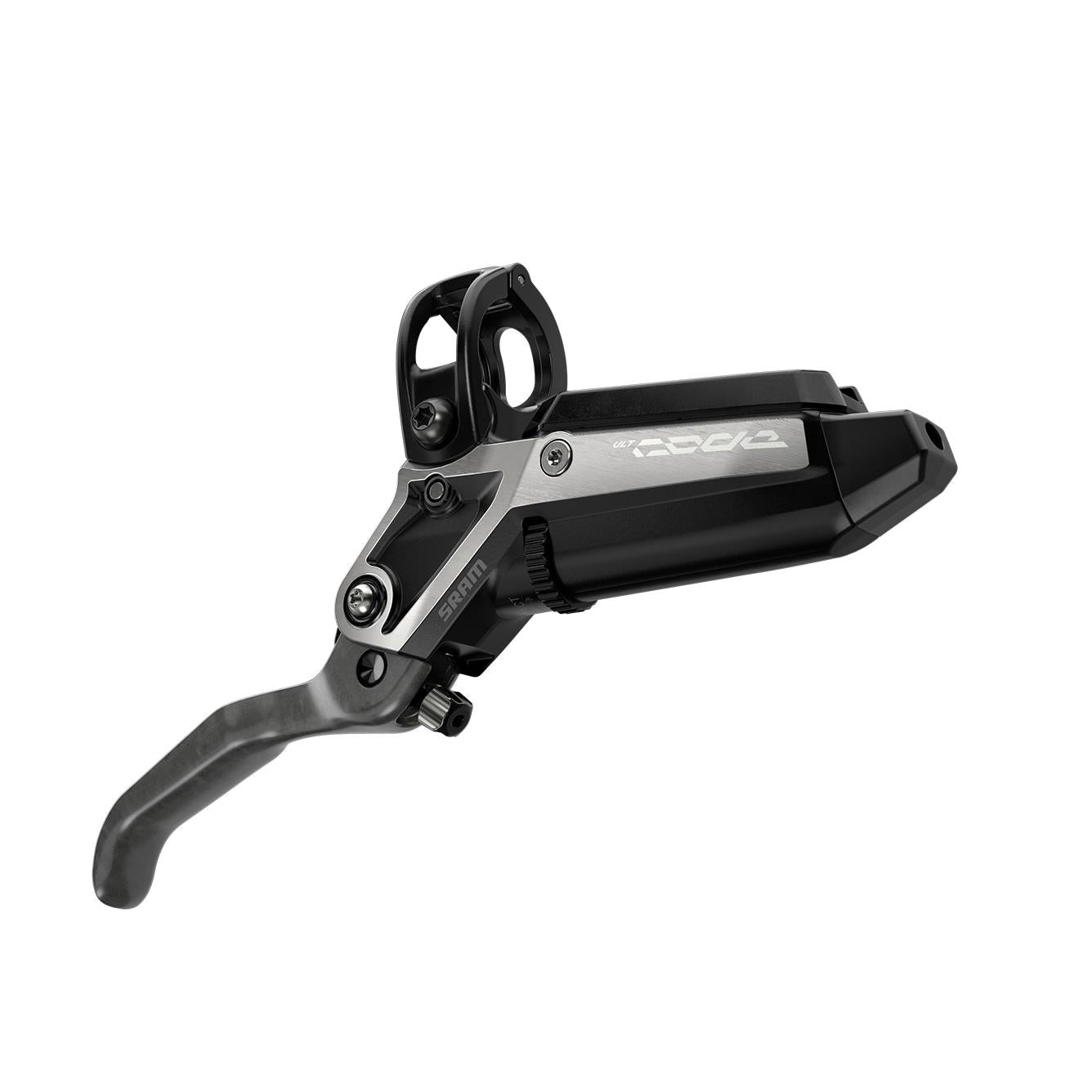 SRAM Disc Brake Code Ultimate Stealth Carbon Lever, Ti Hardware, Reach/Contact Adj ,Swinglink, Rear Hose (Includes Mmx Clamp, Rotor/Bracket Sold Separately)C1 Black Ano 2000Mm