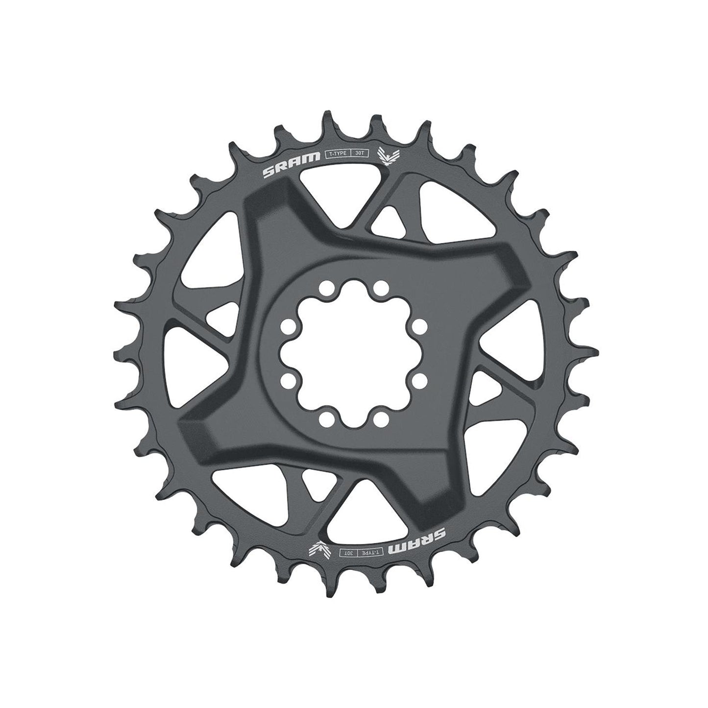 SRAM Chain Ring T-Type Direct Mount 3mm Offset Eagle (Including 8 Bolts) Dark Polar GX D1 Dark Polar Grey 32T