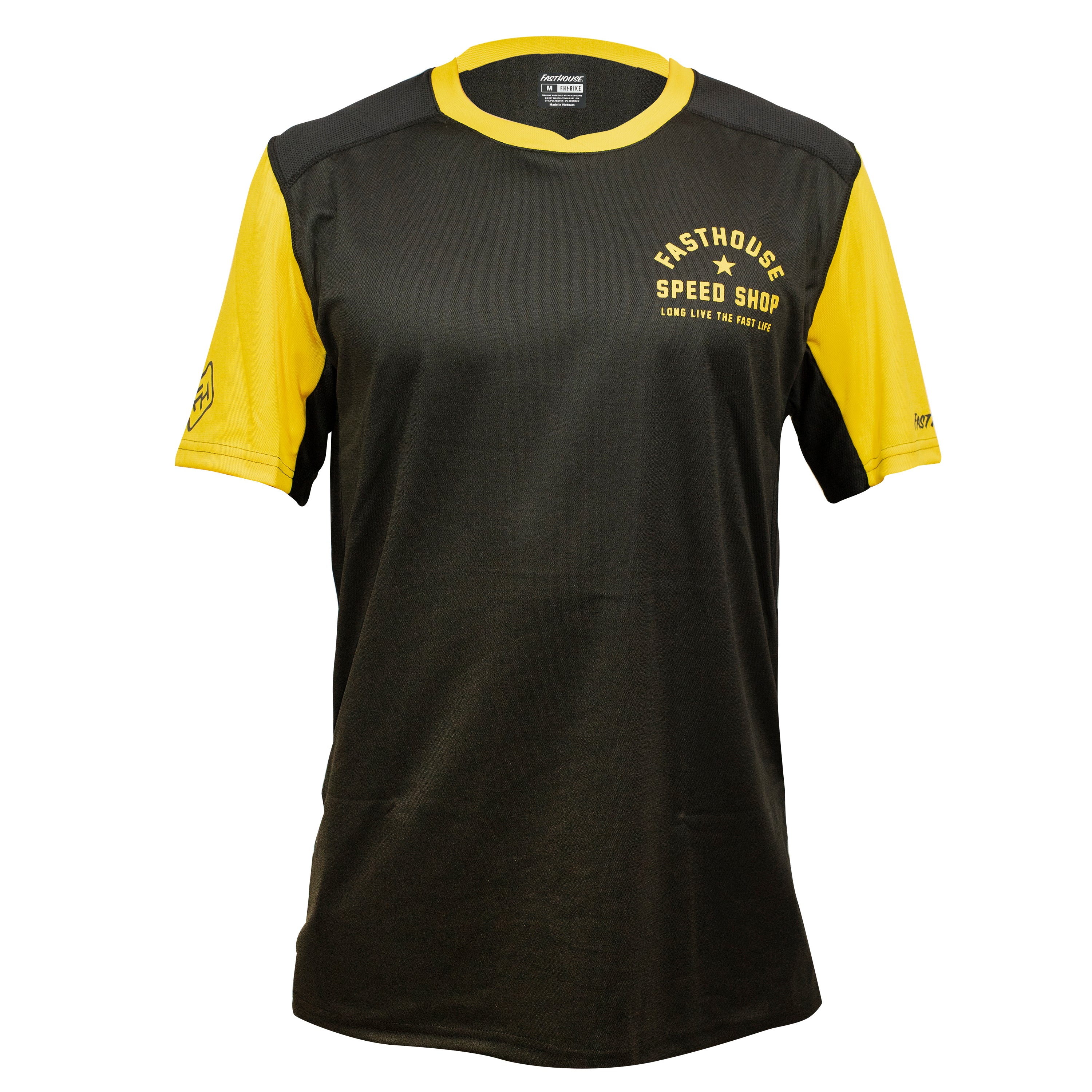 Fasthouse Alloy Star Short Sleeve Jersey Black/Gold M