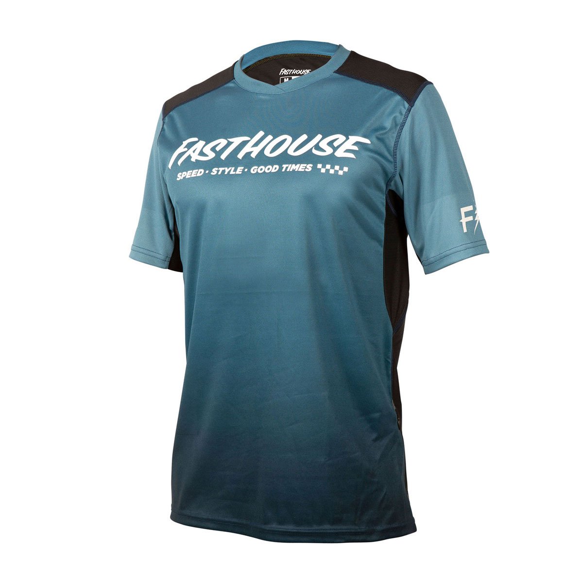 Fasthouse Alloy Slade Youth Jersey Ss 2021 Blue/Black Ys