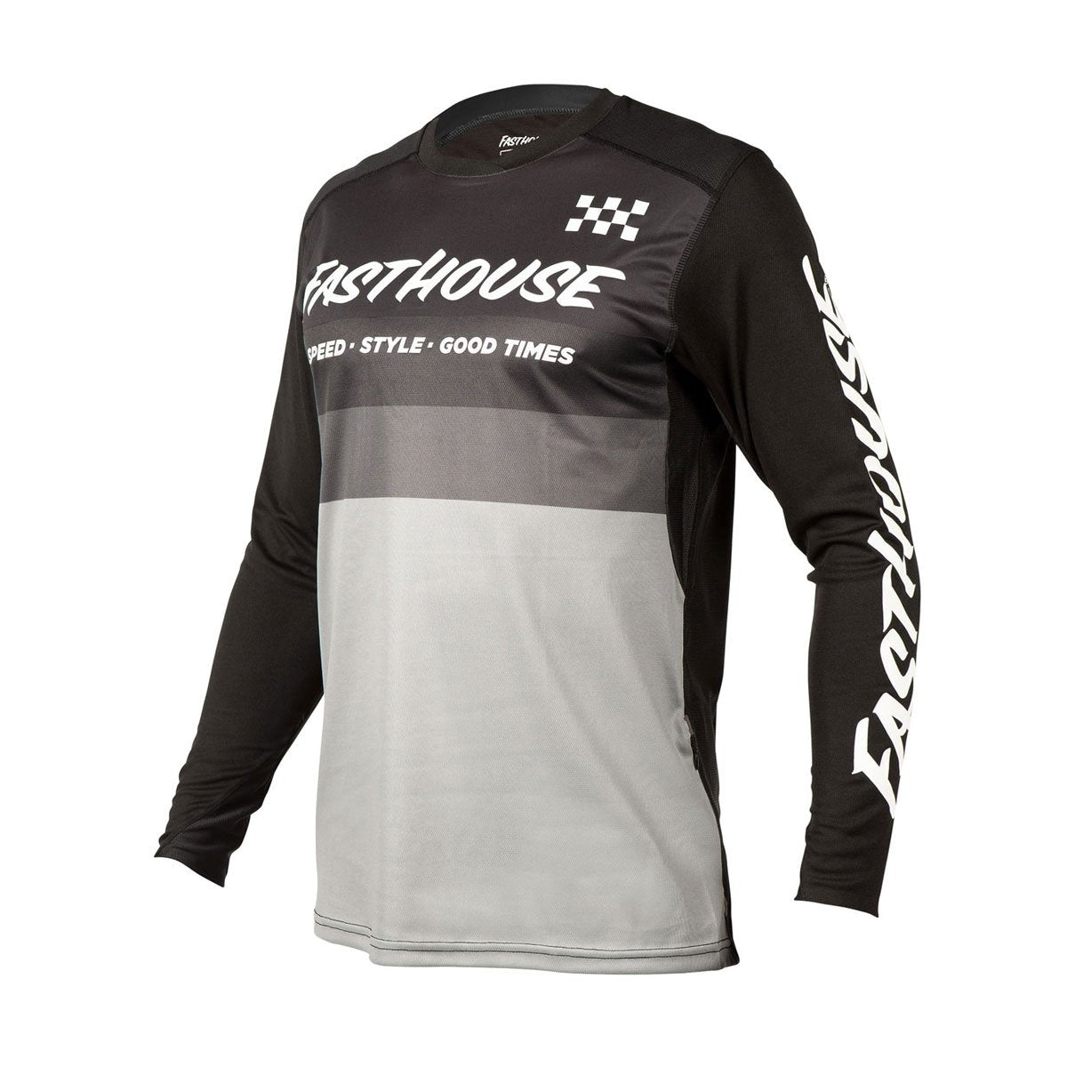 Fasthouse Alloy Kilo Youth Jersey Ls 2021 Black/Grey Ym