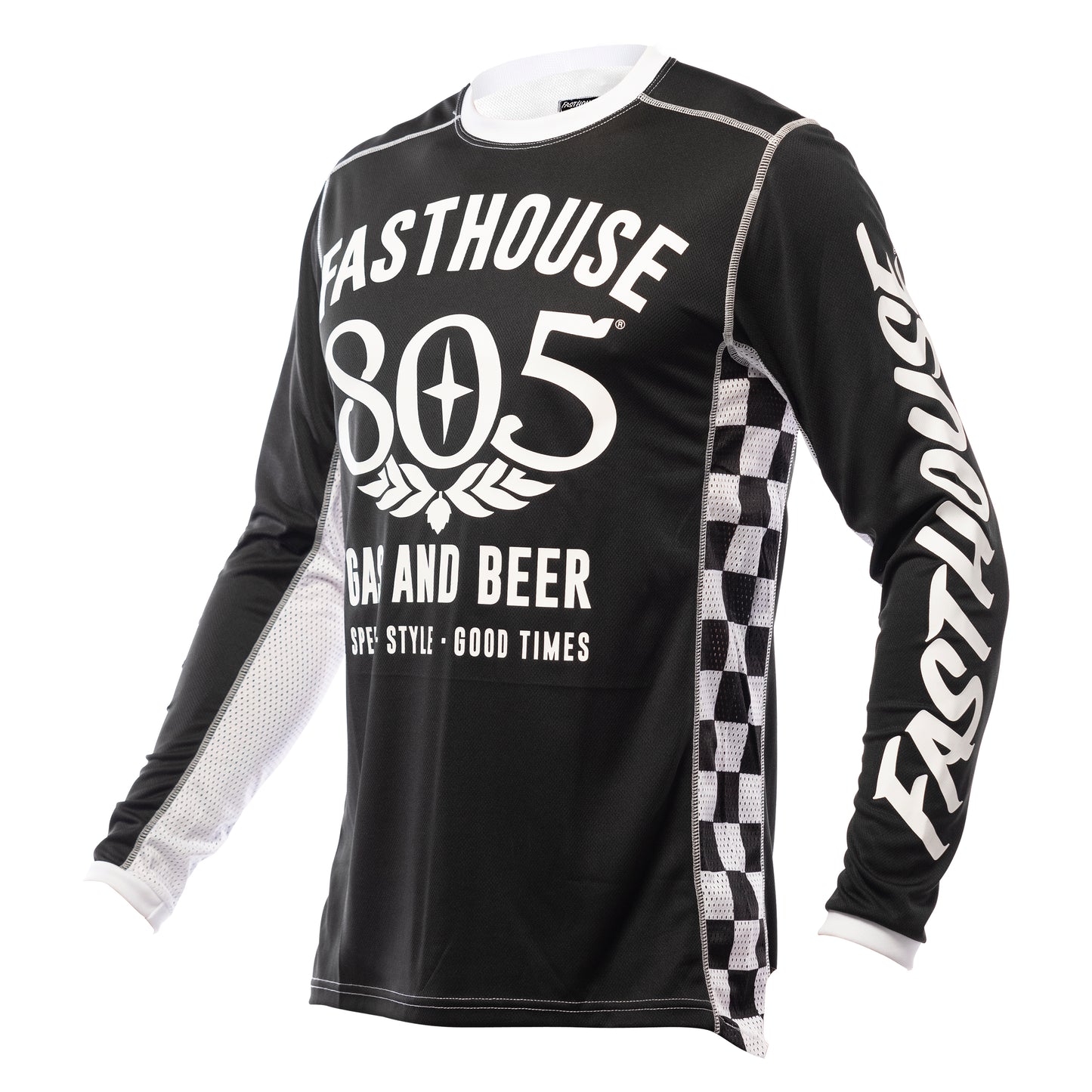 Fasthouse Grindhouse 805 Long Sleeve Jersey Black 2XL