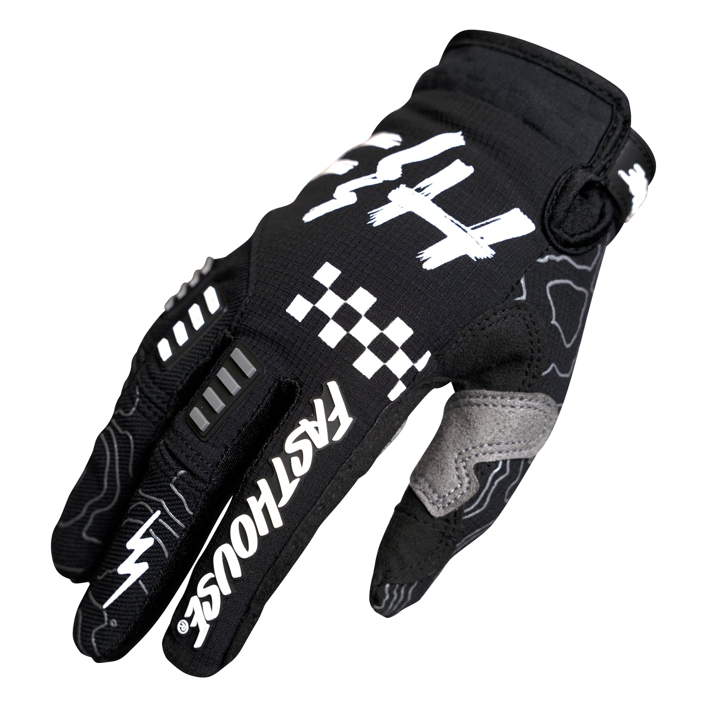 Fasthouse Off-Road Gloves 2021 Black/White M