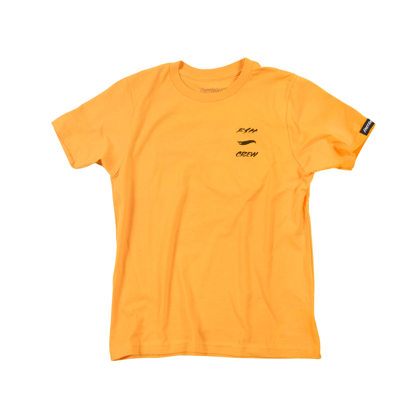 Fasthouse Youth Major Hot Wheels Tee 2022 Vintage Gold Yl
