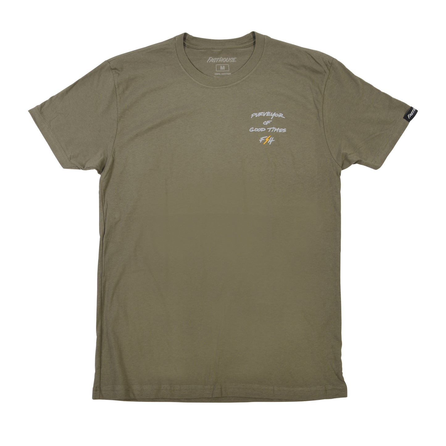 Fasthouse Venom Tee 2022 Light Olive S