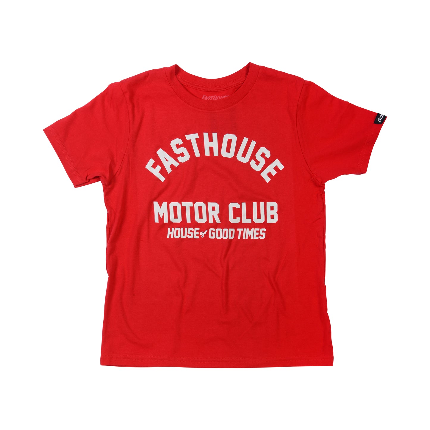 Fasthouse Youth Brigade Tee 2022 Red Ym