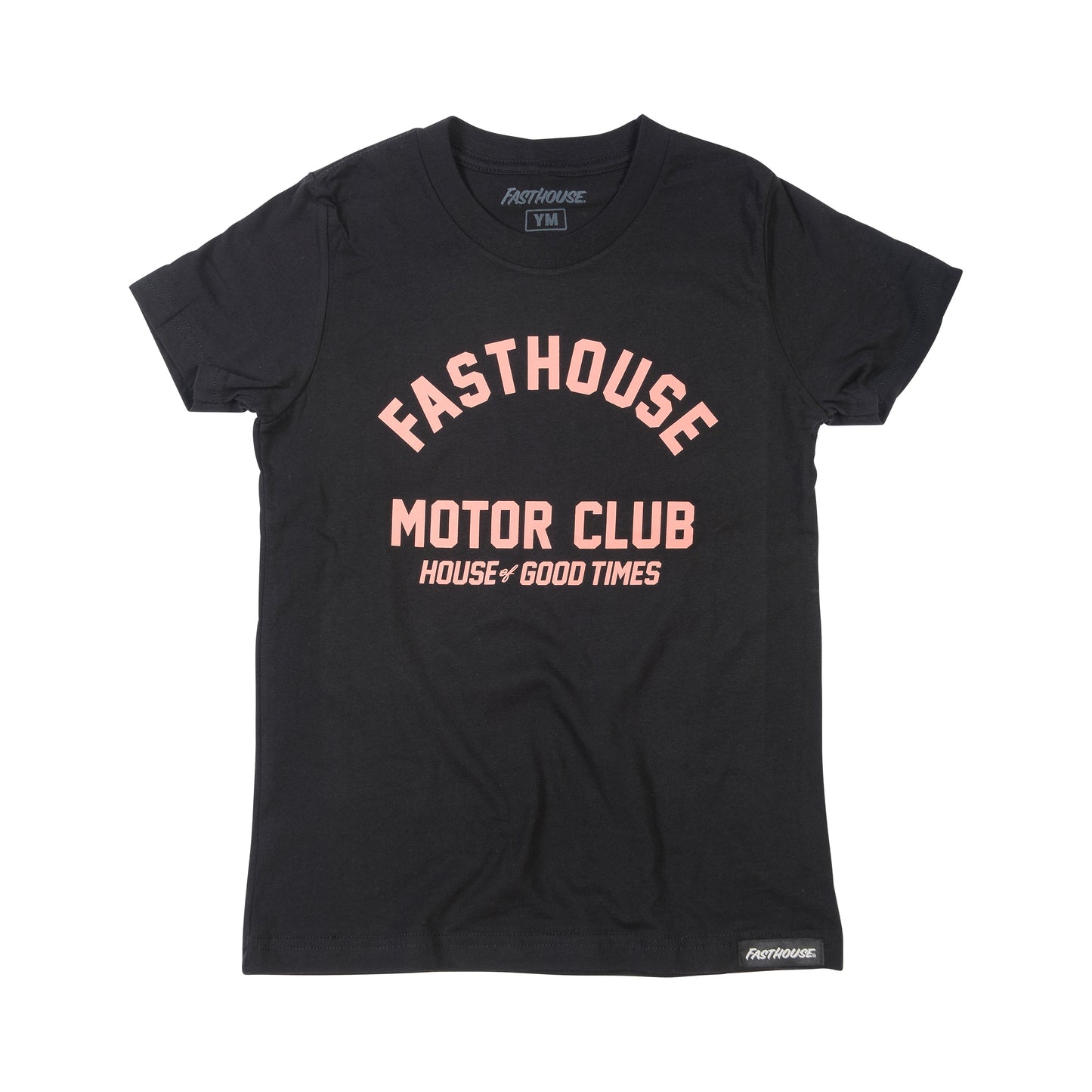 Fasthouse Girl's Brigade Tee 2022 Black Yl