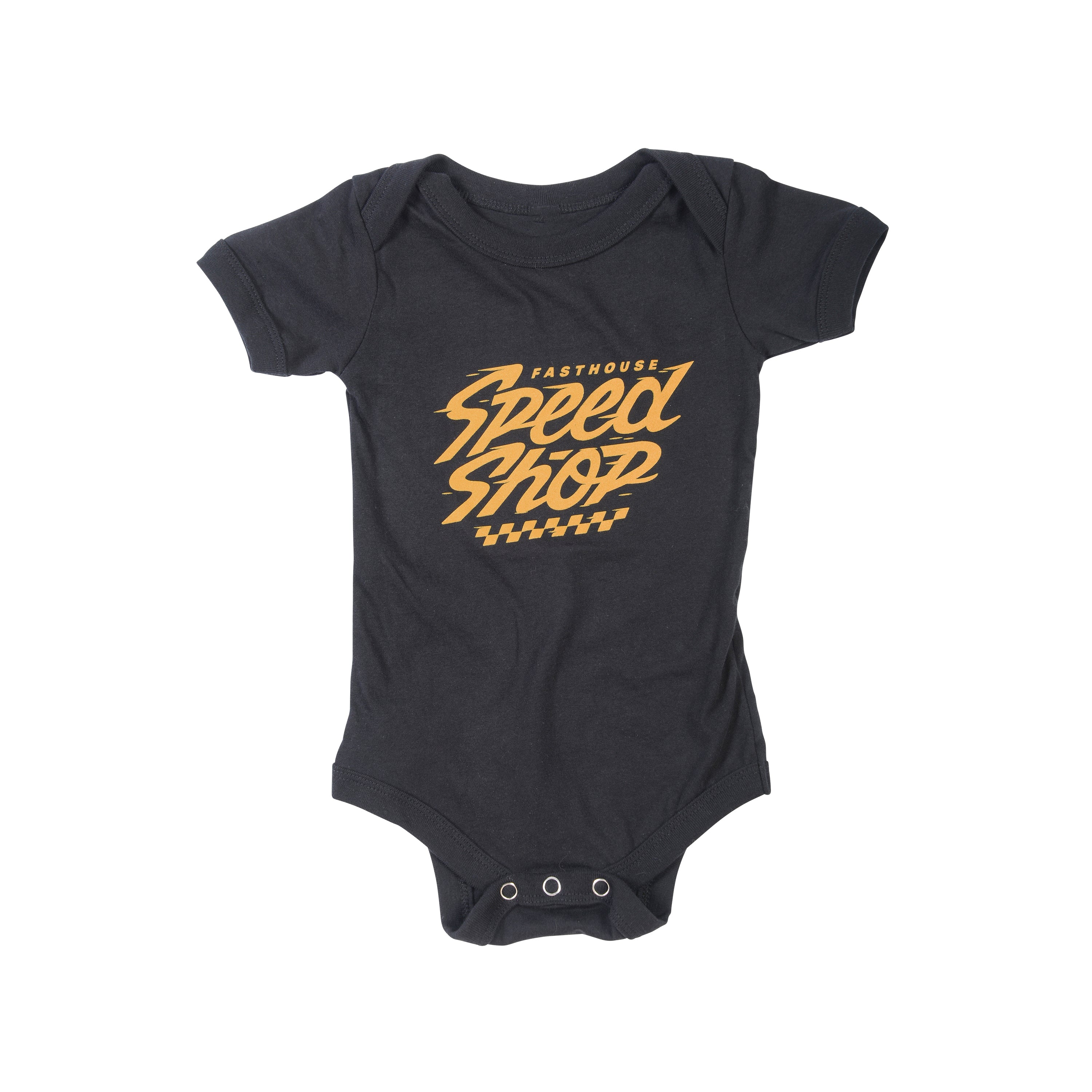 Fasthouse Infant Haste Onesie 2022 Black 18-24 Months