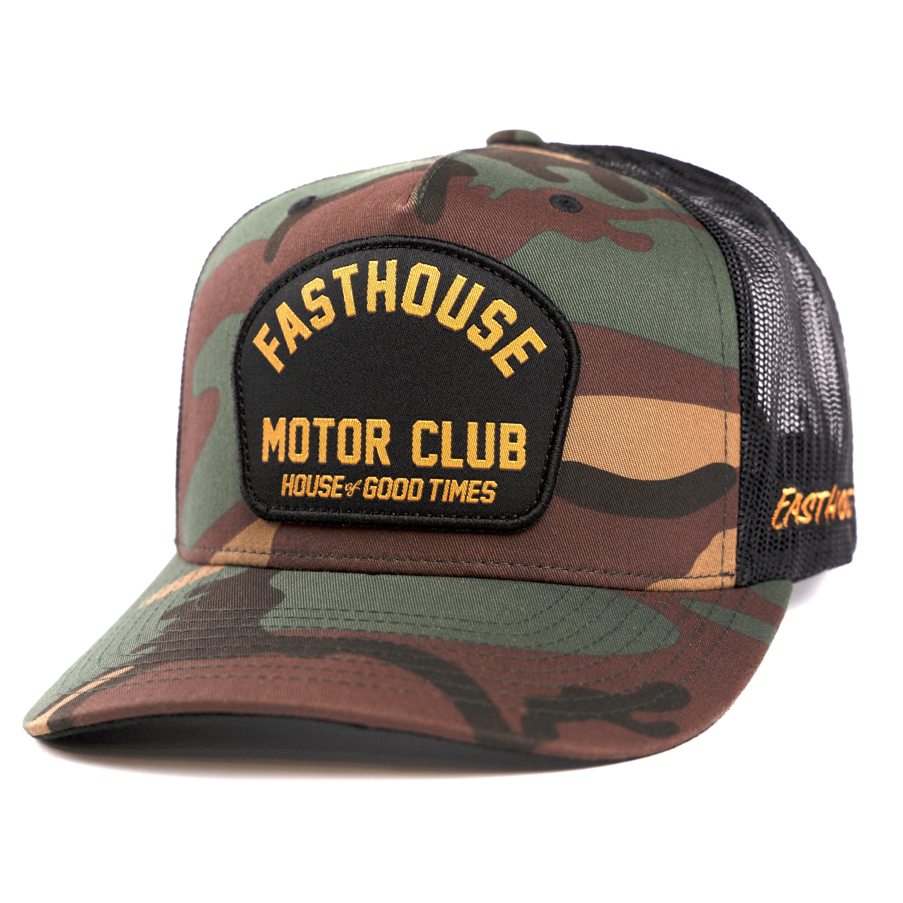 Fasthouse Brigade Hat 2022 Camo One Size
