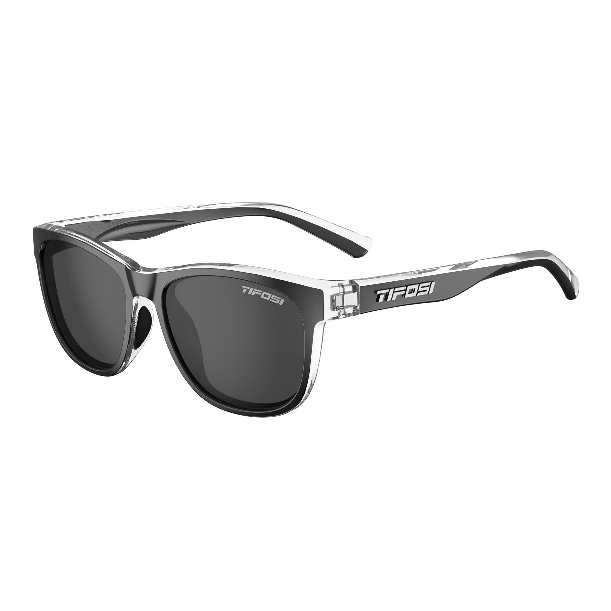 Tifosi Swank Single Lens Sunglasses 2020 Onyx Clear/Smoke