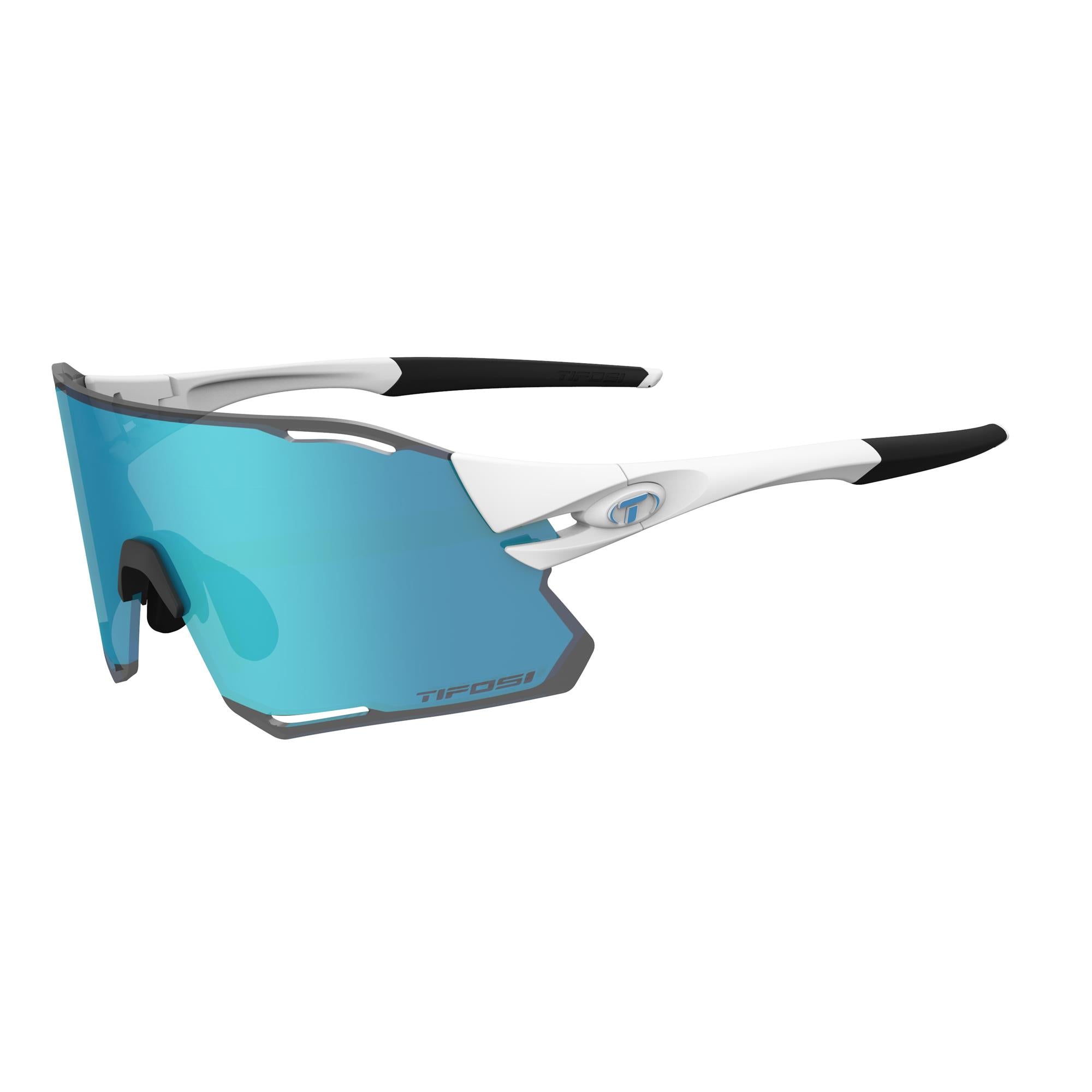 Tifosi Rail Race Interchangeable Clarion Lens Sunglasses (2 Lens Limited Edition) 2023 Matte White