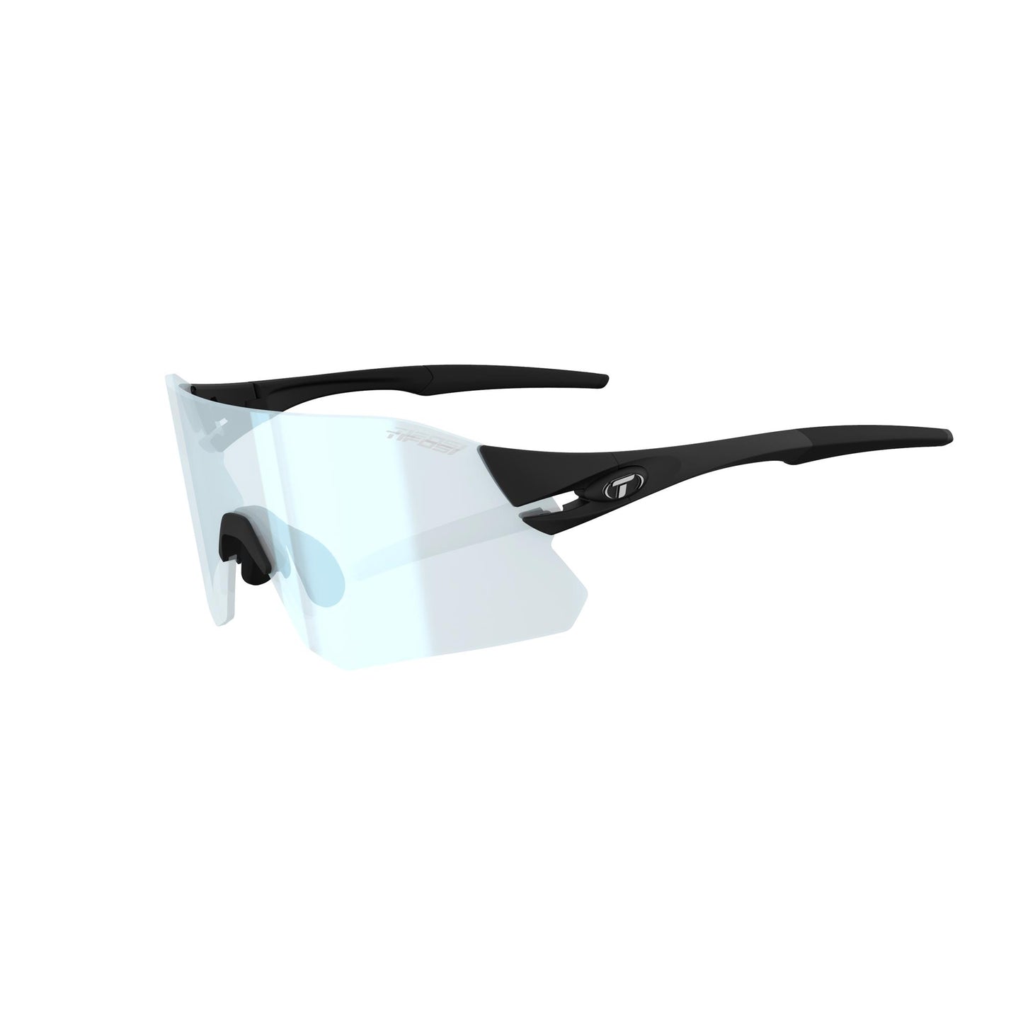 Tifosi Rail Clarion Fototec Lens Sunglasses 2023 Matte Black/Clarion Blue