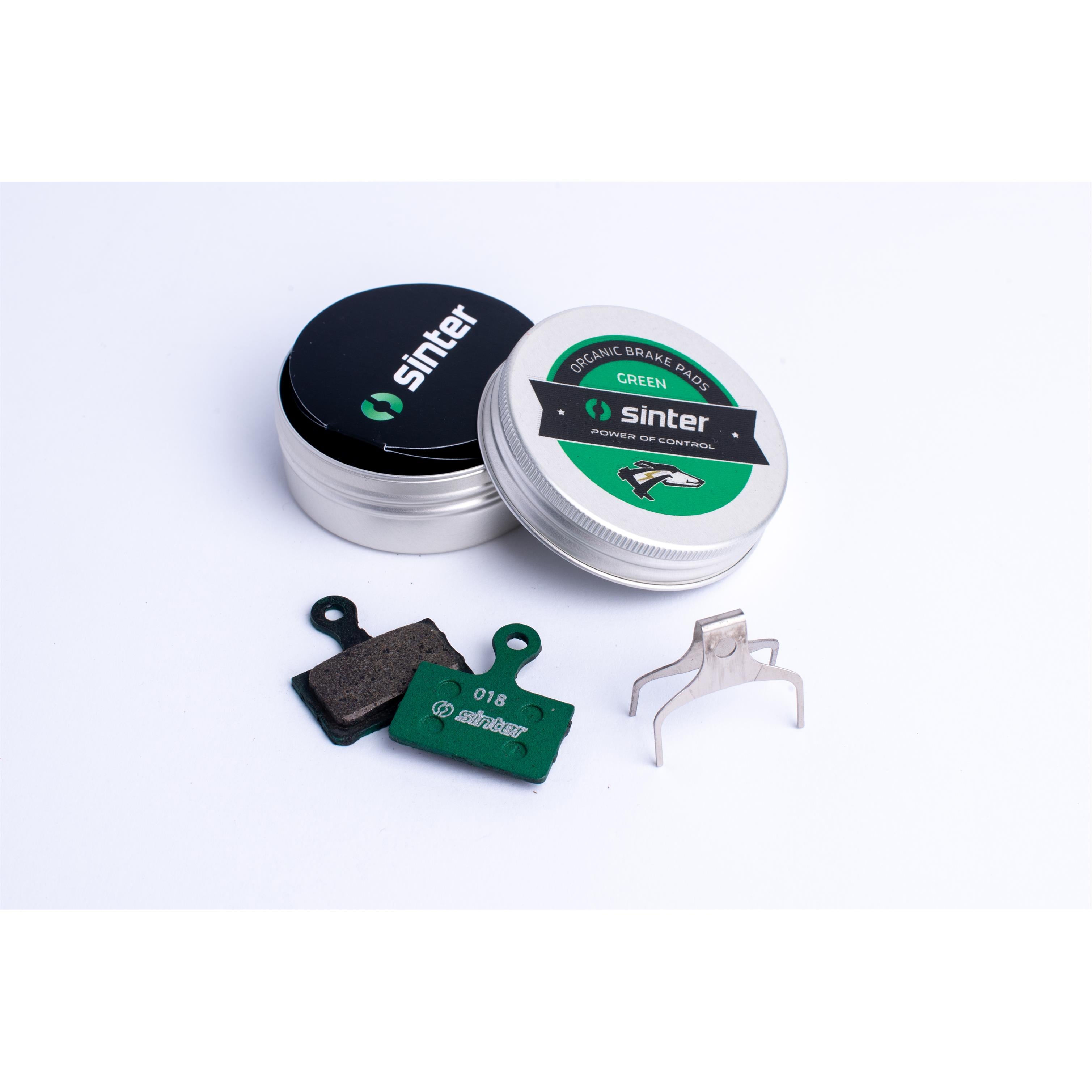 Sinter Brake Pads 18 Shimano K Type Green