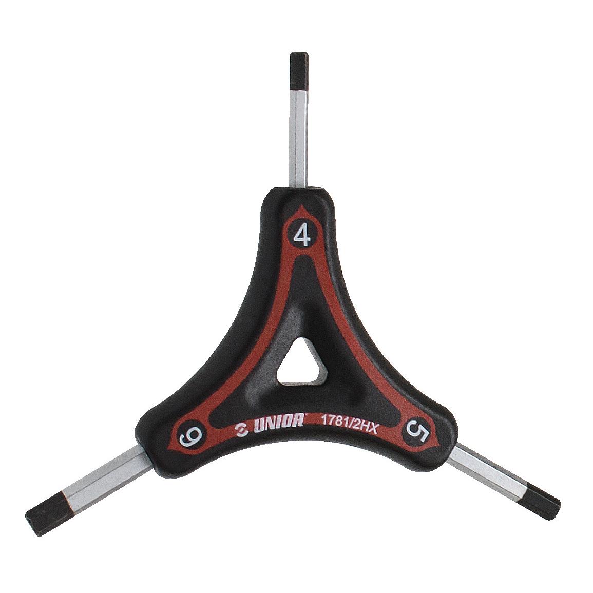 Unior Y Hex Wrench Red 2 X 2,5 X 3