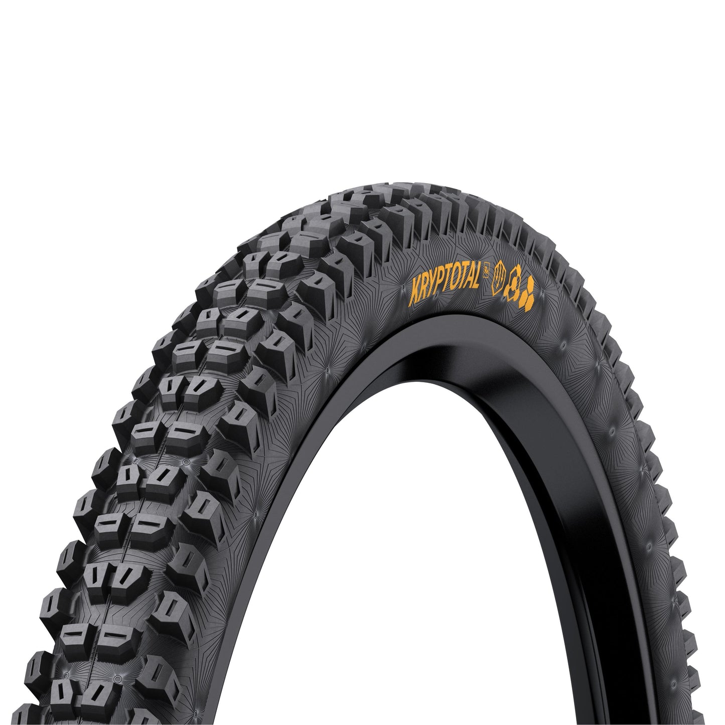 Continental Kryptotal Rear Downhill Tyre Soft Compound Foldable 2022 Black & Black 27.5X2.40"