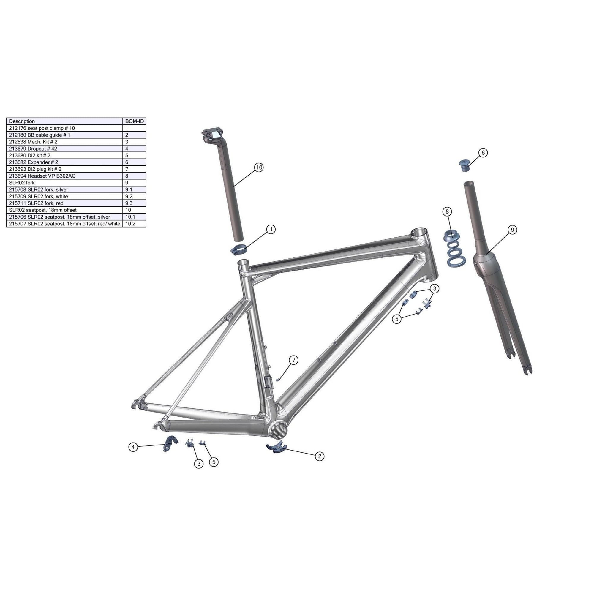 BMC Spare Headset Vp B302Ac (1 Piece)