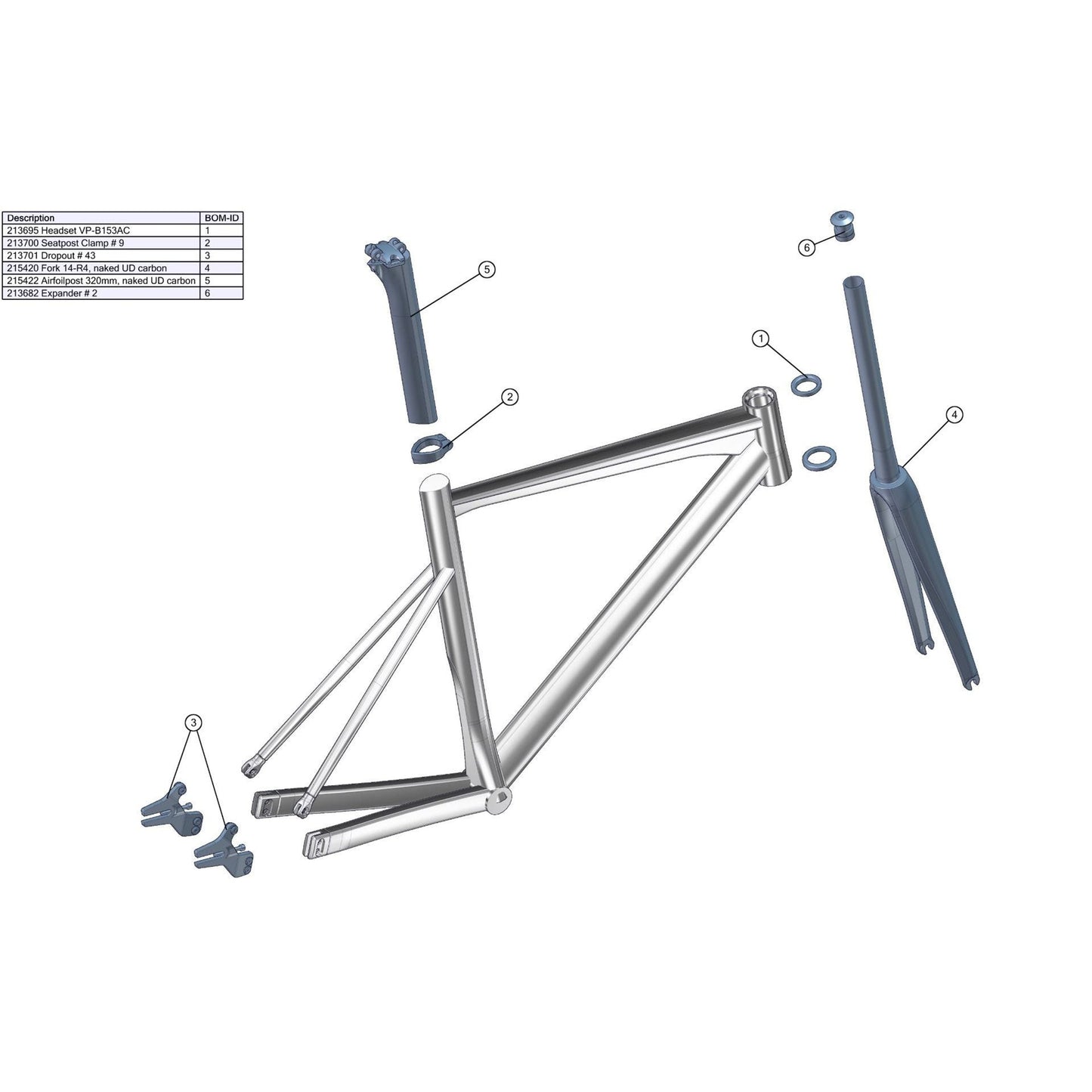 BMC Spare Headset Vp-B153Ac (1 Piece)