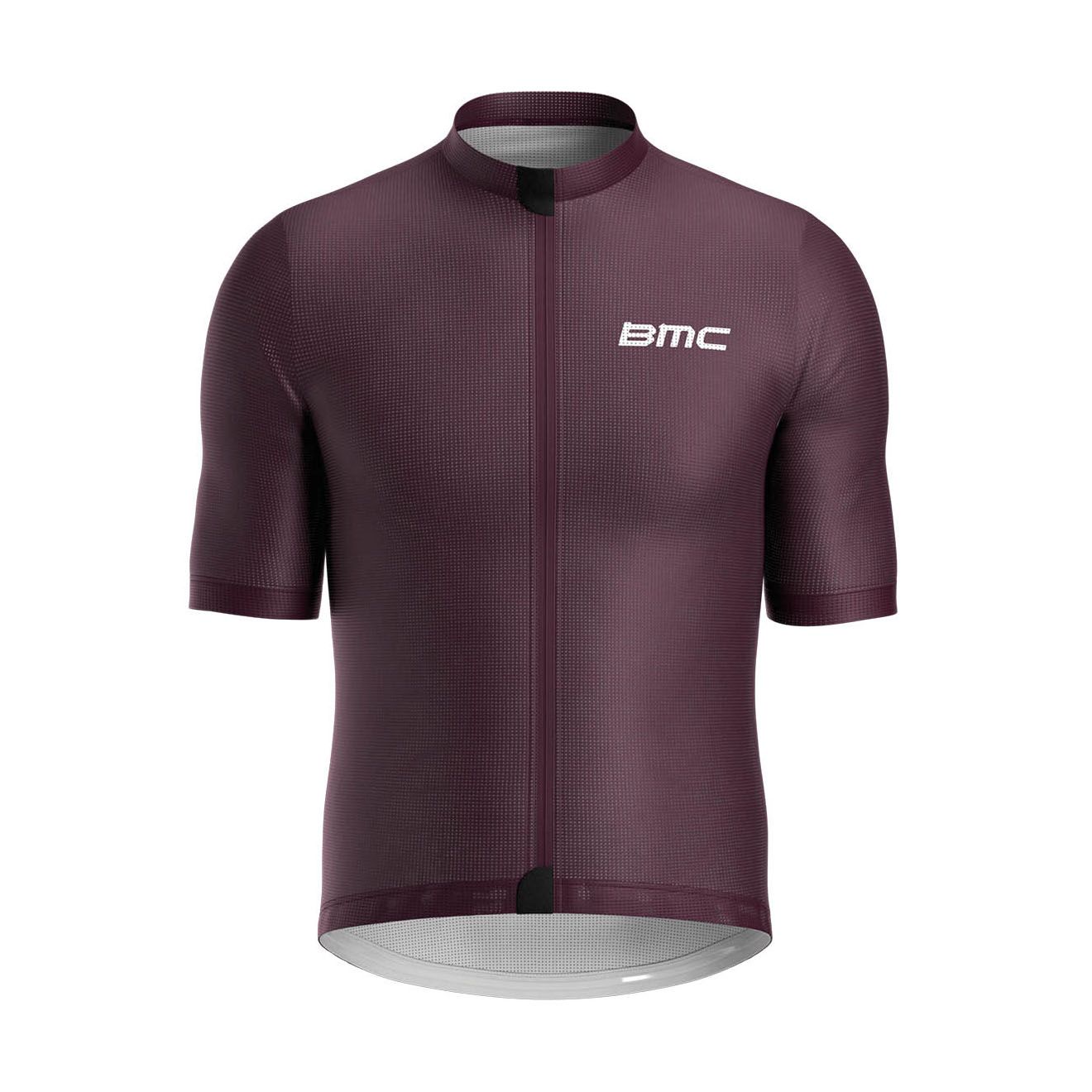 BMC ADICTA LAB Nucleus Short Sleeved Jersey 2023 Wine/White S