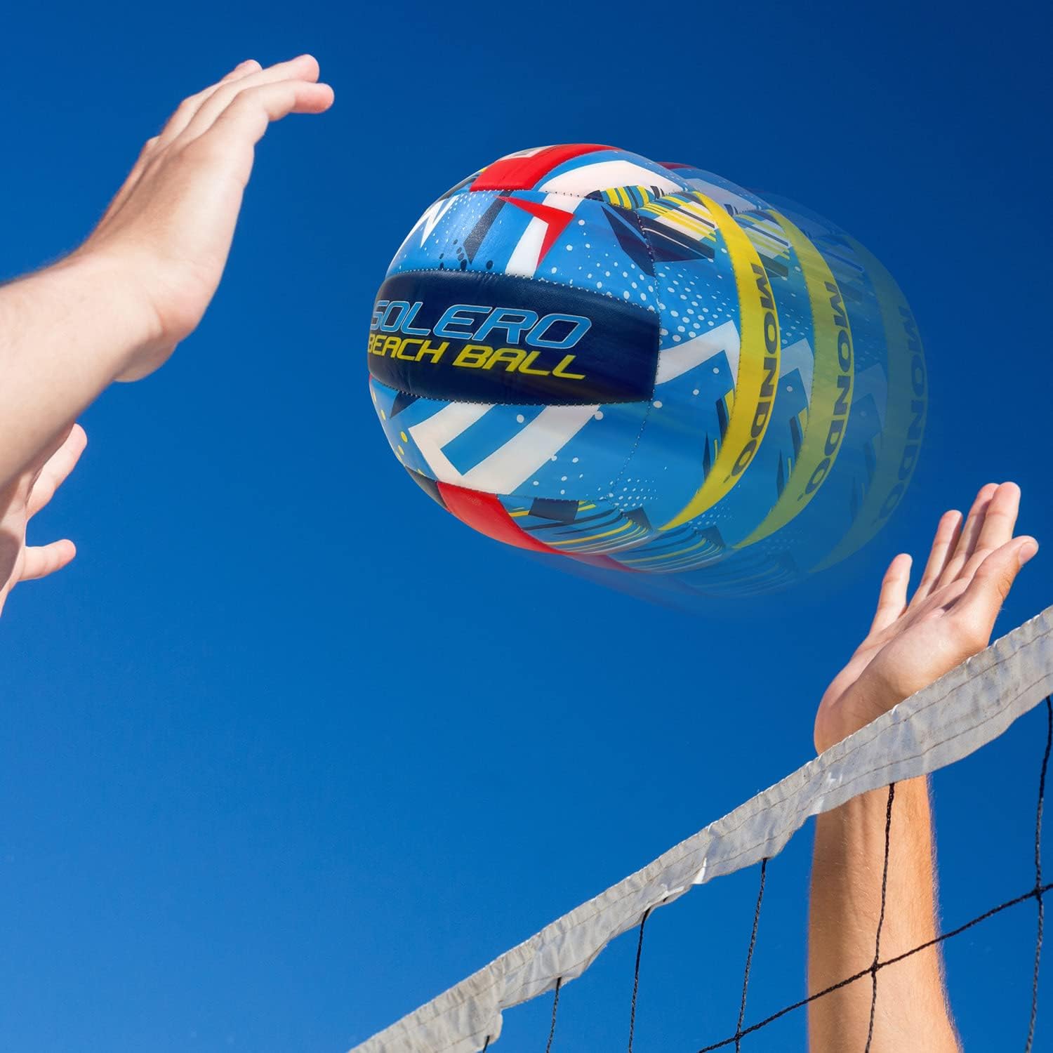 Mondo Toys - Spielball Volleyball - Größe 5 - PVC Sponge Soft Touch
