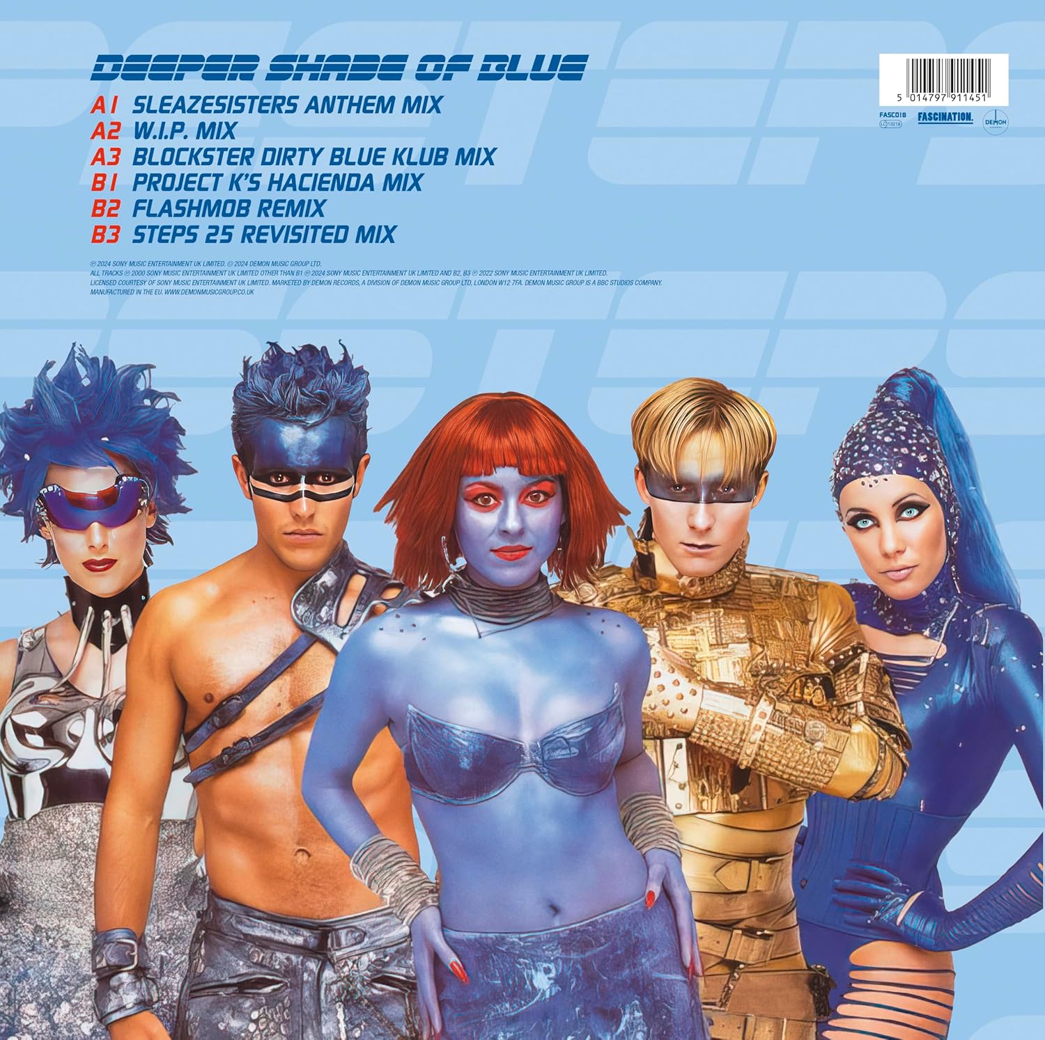 Deeper Shade Of Blue The Remixes (Zoetrope Picture Disc
