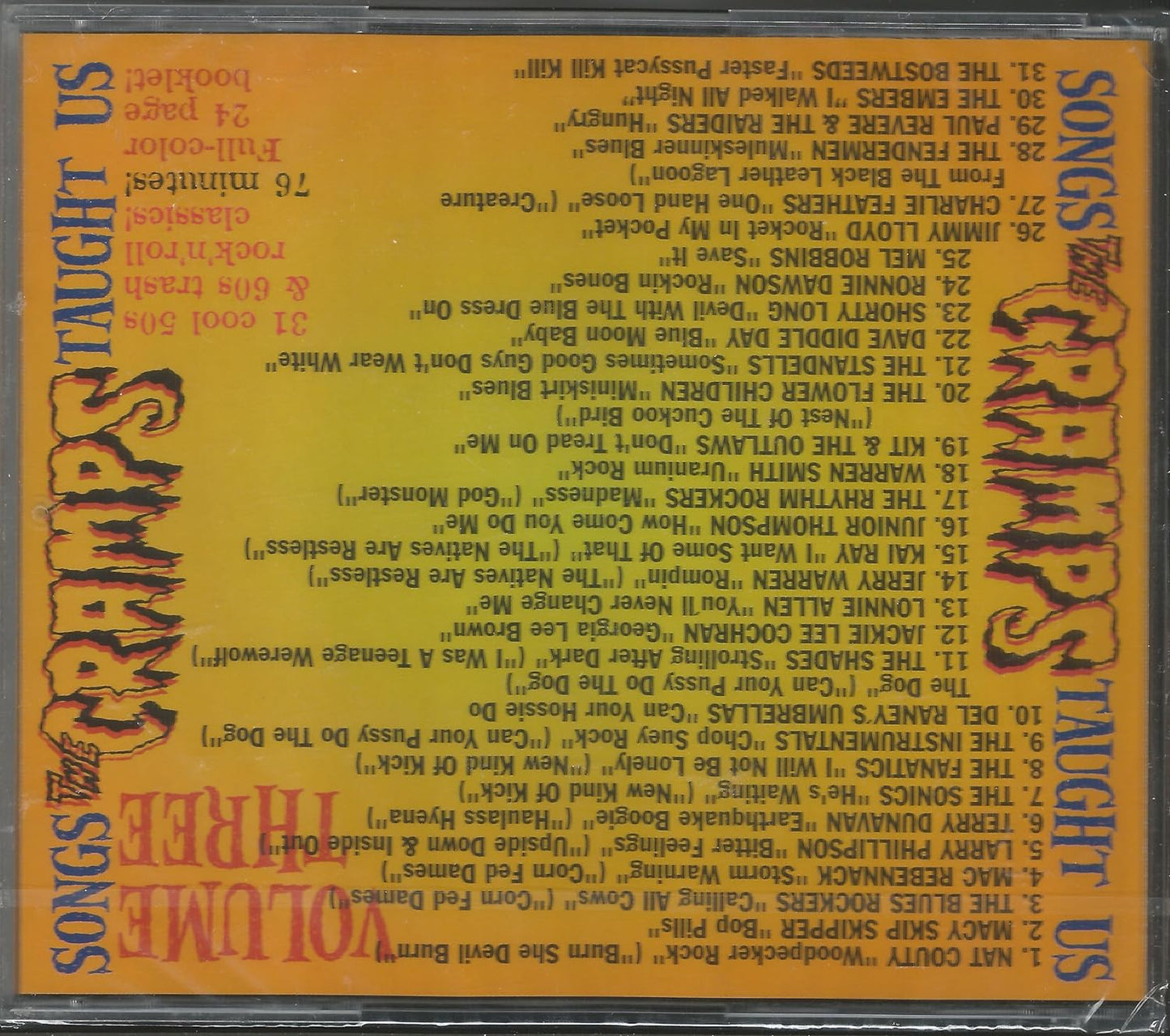 Various - Songs The Cramps Taught Us, Volume 3
