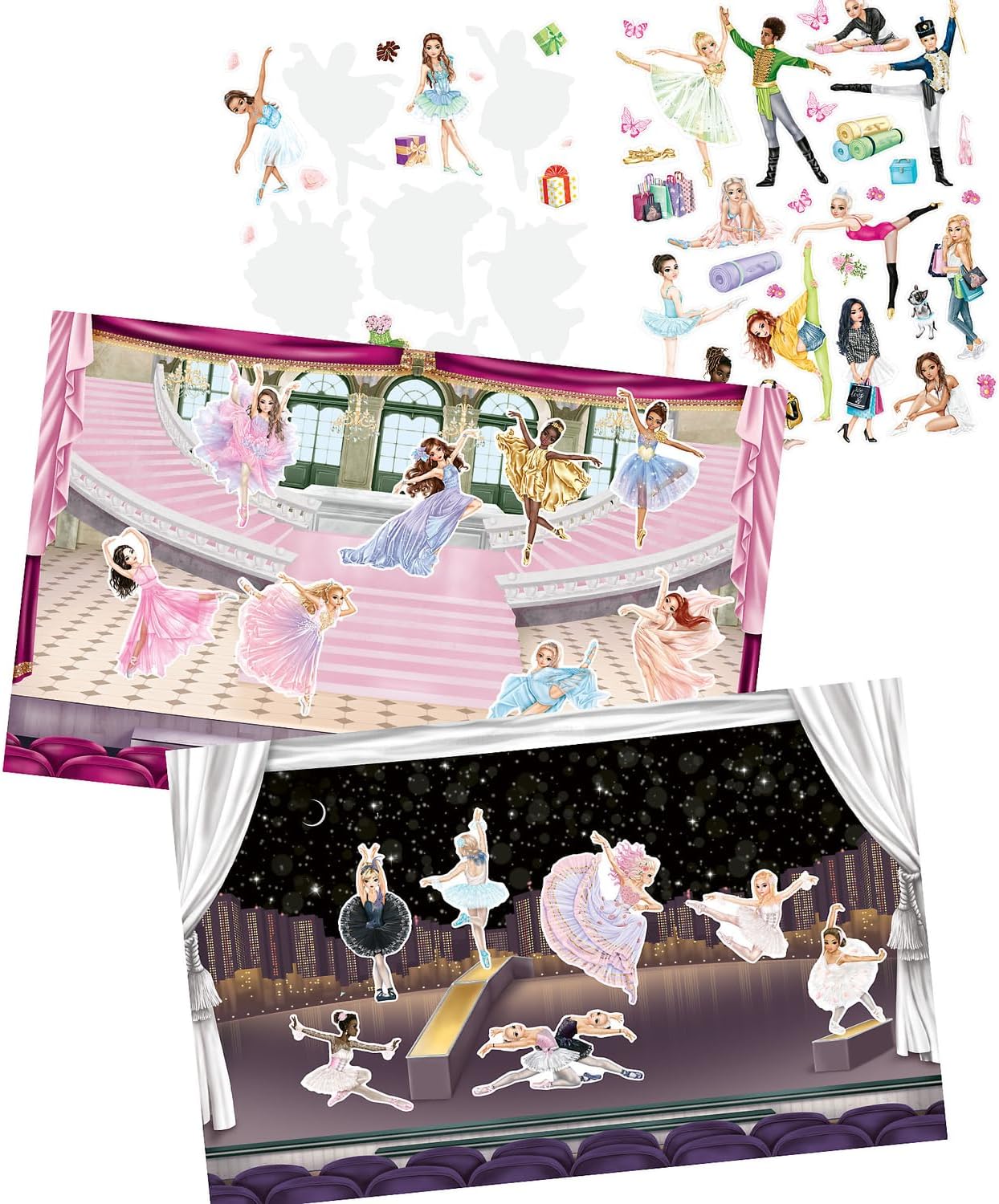 Topmodel Stickerworld Ballet ( 0413049 )