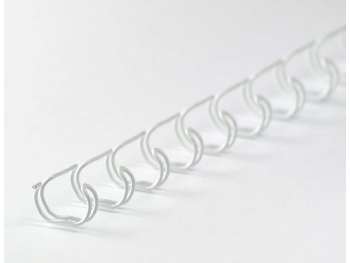 R & B 23RM79 WS Wire 23 Rings 7.9 mm 5/16-inch 2: 1, Pack of 100 White