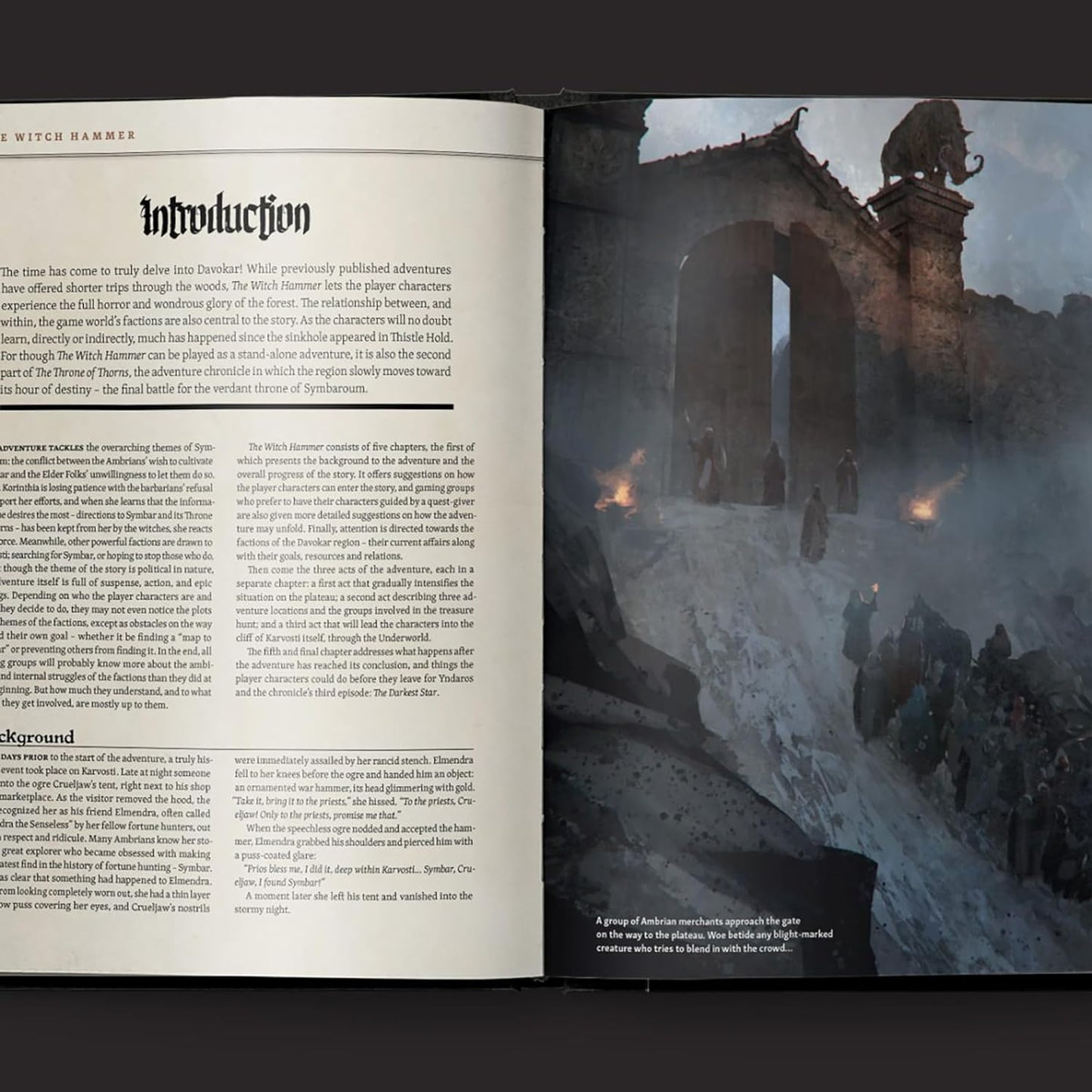 Ruins of Symbaroum 5E - The Throne of Thorns Part I (Adventure Module, Hardback
