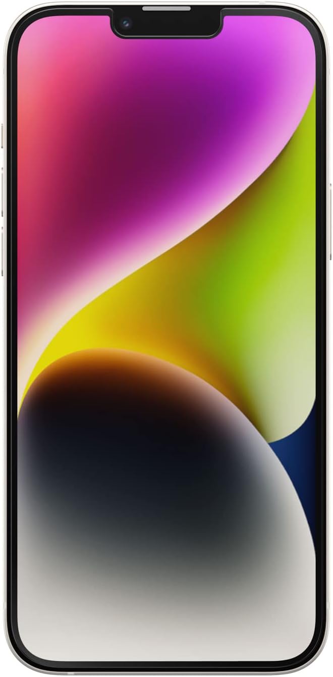OtterBox Alpha Glass Screen Protector for iPhone 14 Plus/iPhone 13 Pro Max, Tempered Glass, x3 Scratch Protection, Survives Drops up to 3ft, Antimicrobial Protection, Non-Retail Packaging Alpha Glass iPhone 14 Plus / iPhone 13 Pro Max