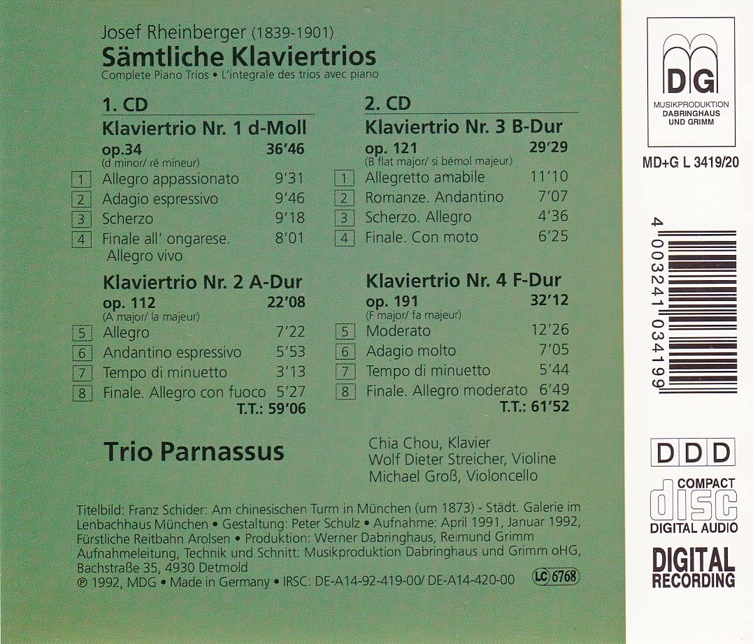 Sämtliche Klaviertrios
